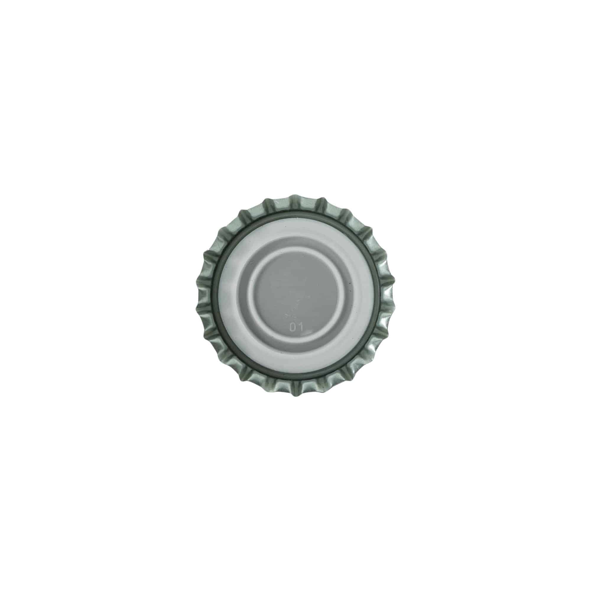 Söröskupak 29 mm, fém, fekete