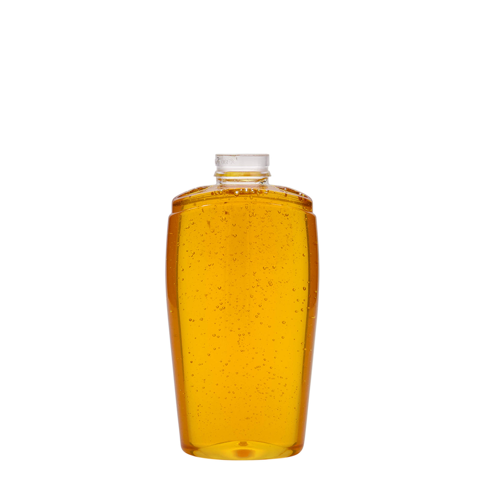 200 ml PET-palack 'Squeeze', ovális, műanyag