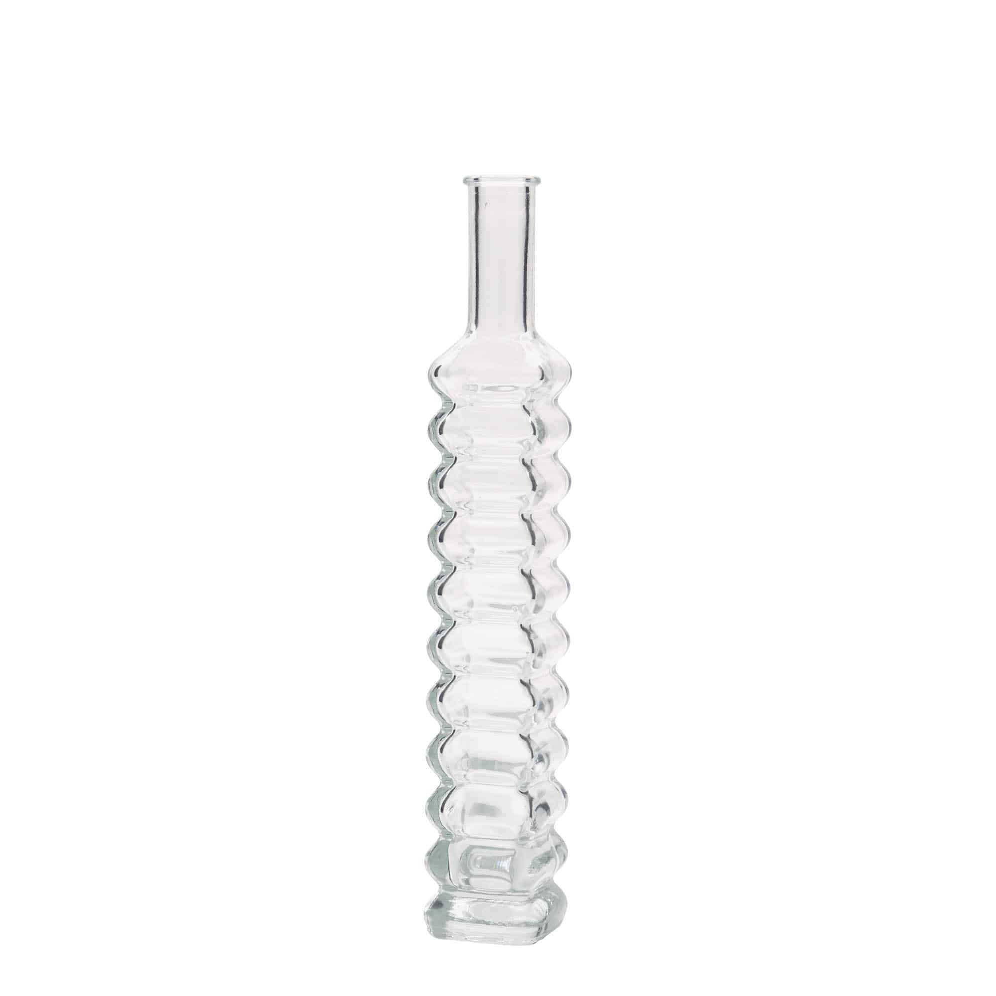 100 ml üveges üveg „Roma”, négyzet alakú, nyílás: parafa