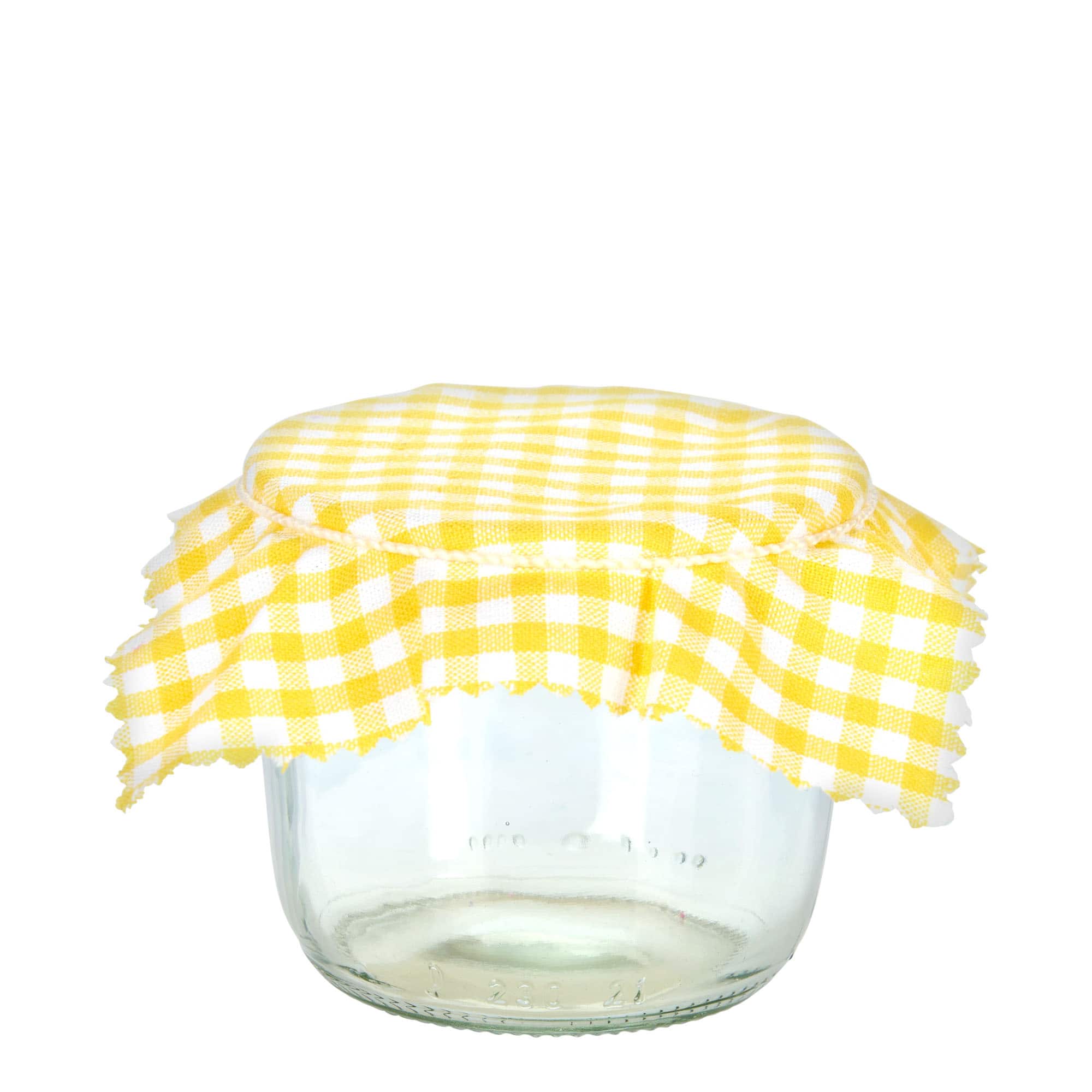 Kockás textilfedő 12x12, négyzet alakú, textil, sárga, nyílás: TO38-TO53