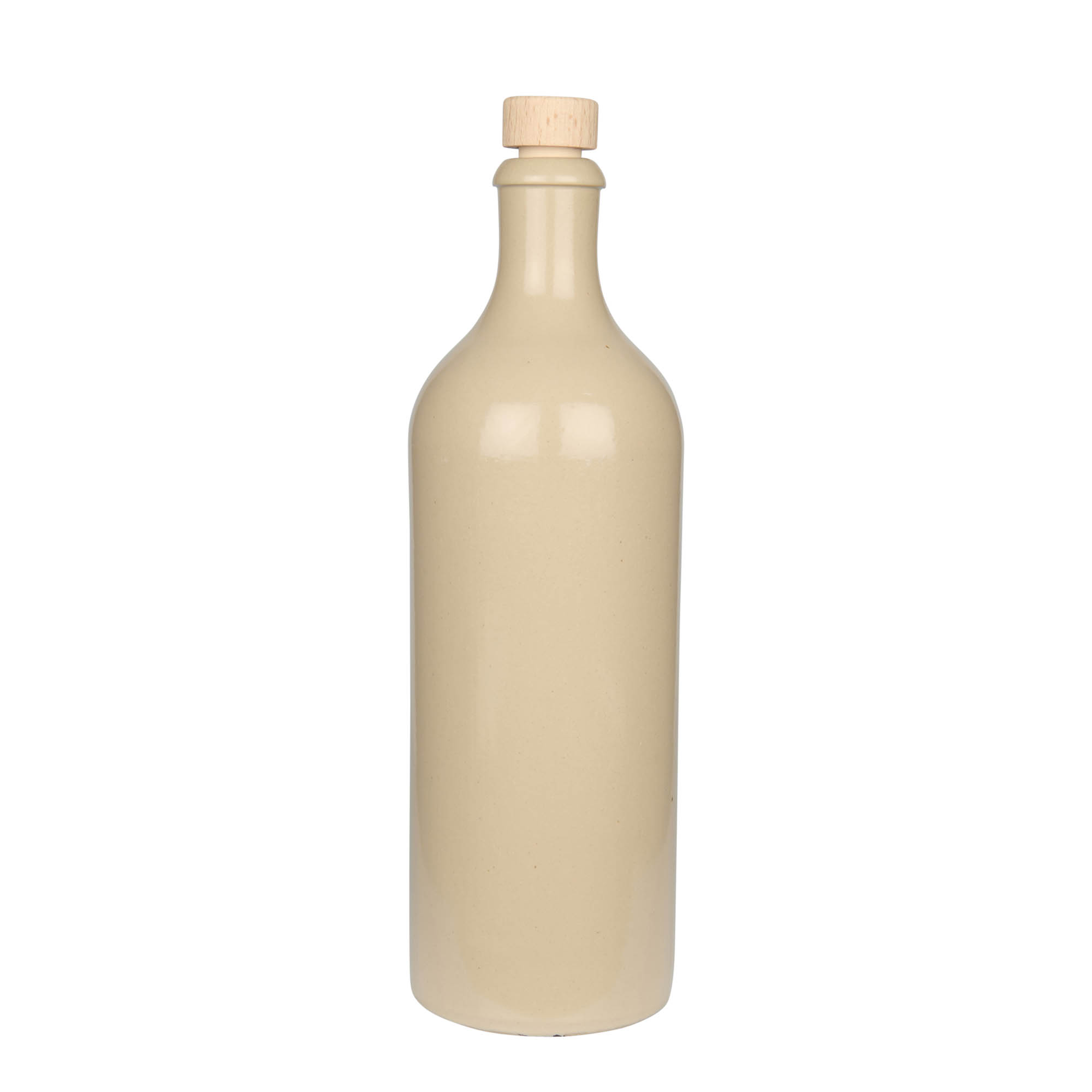 750 ml agyagedény, kőedény, bézs, nyílás: parafa