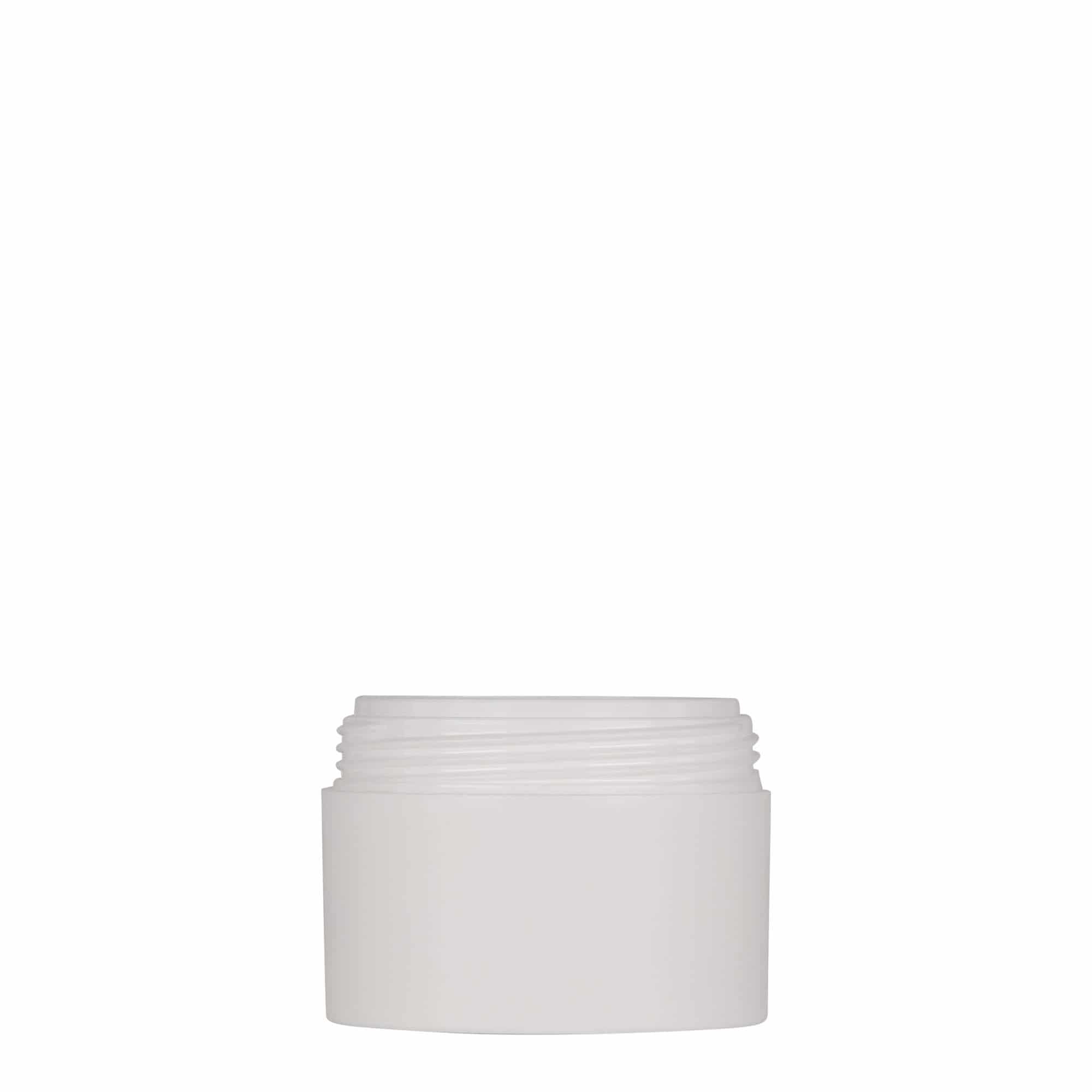 50 ml-es műanyag doboz 'Antonella', PP, fehér, szájnyílás: csavaros kupak 50 ml-es műanyag doboz 'Antonella', PP, fehér, szájnyílás: csavaros kupak