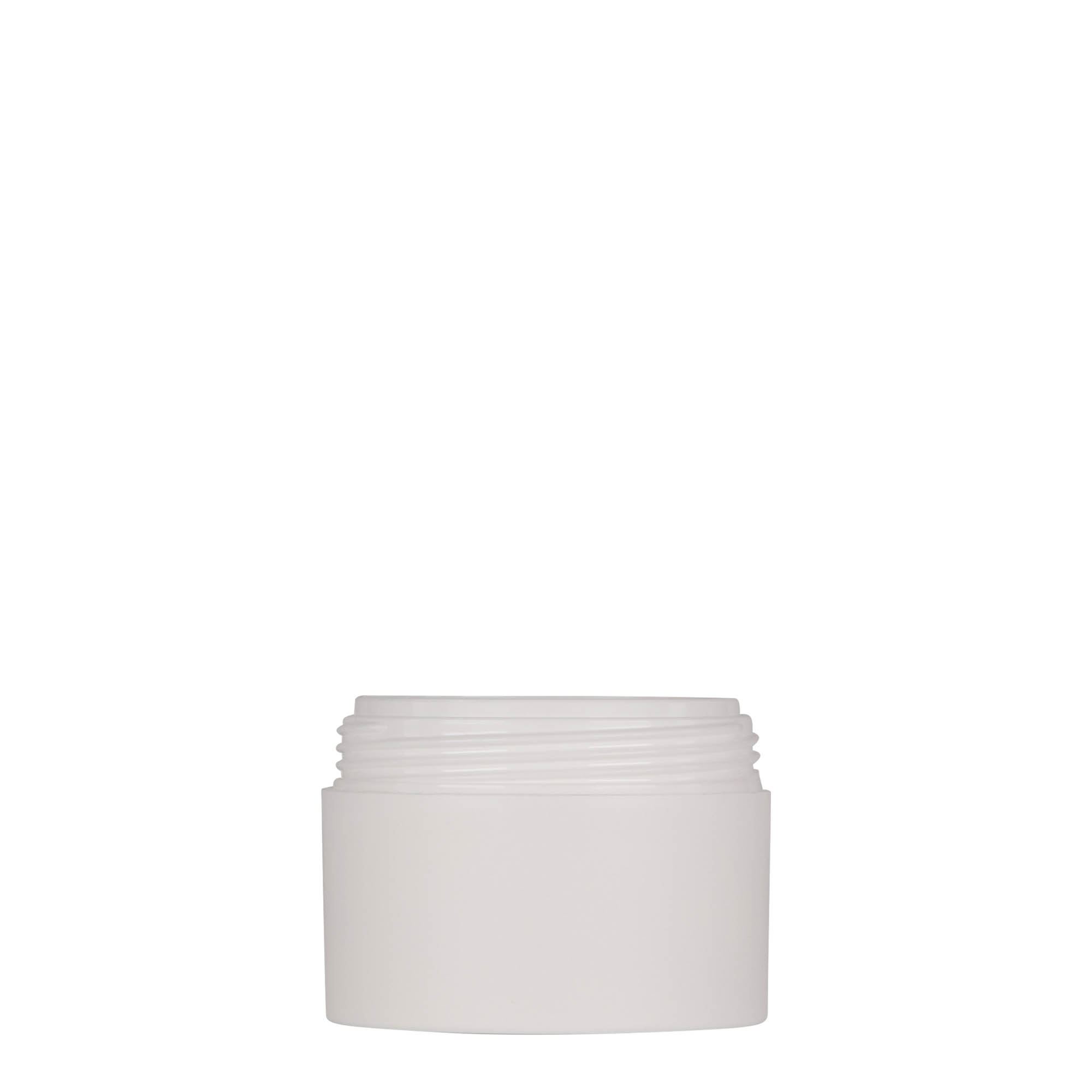 50 ml műanyag doboz 'Antonella', PP, fehér, nyílás: csavarzár 50 ml műanyag doboz 'Antonella', PP, fehér, nyílás: csavarzár