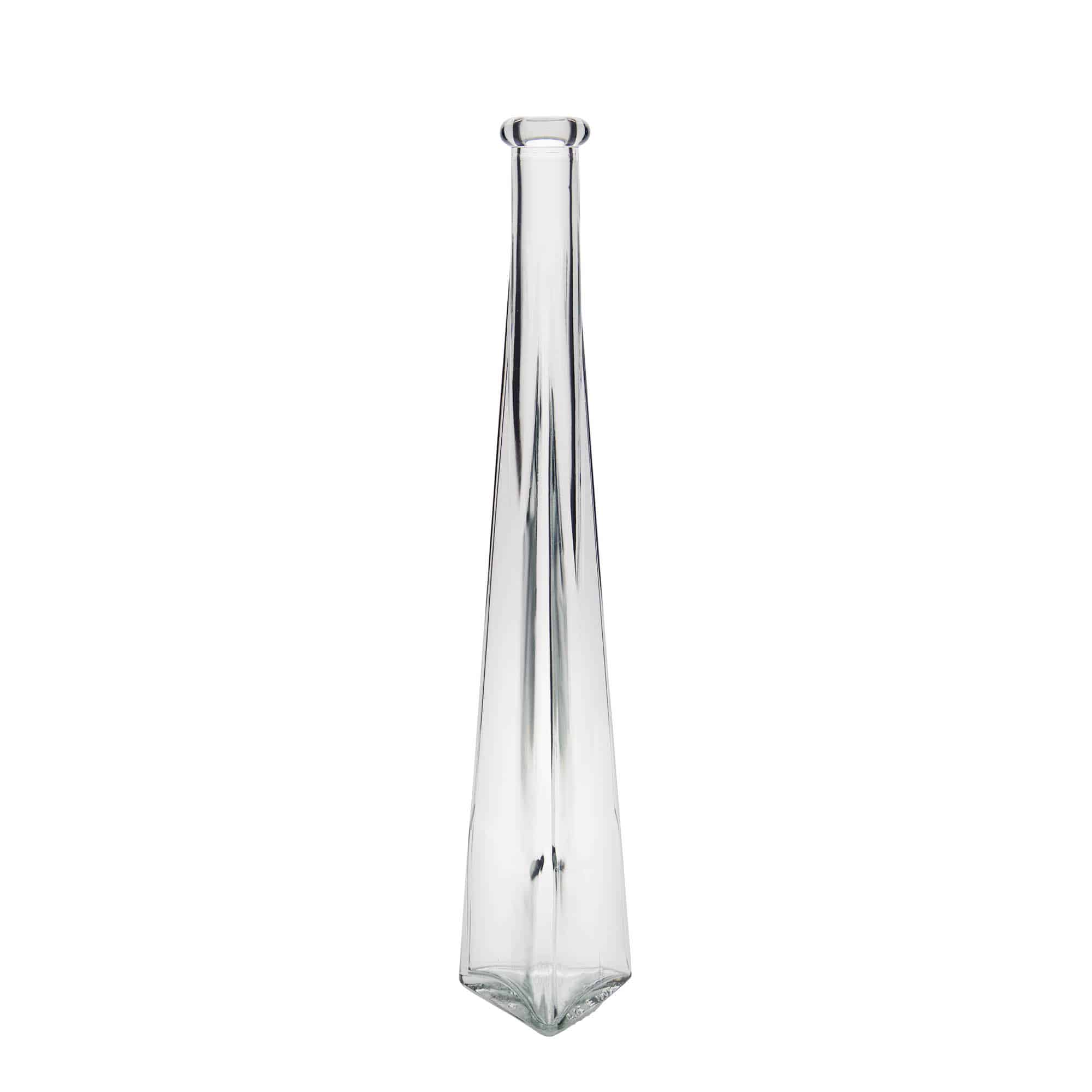 200 ml-es üvegpalack 'Dama Triangolore', háromszögletű, szájnyílás: parafadugó 200 ml-es üvegpalack 'Dama Triangolore', háromszögletű, szájnyílás: parafadugó