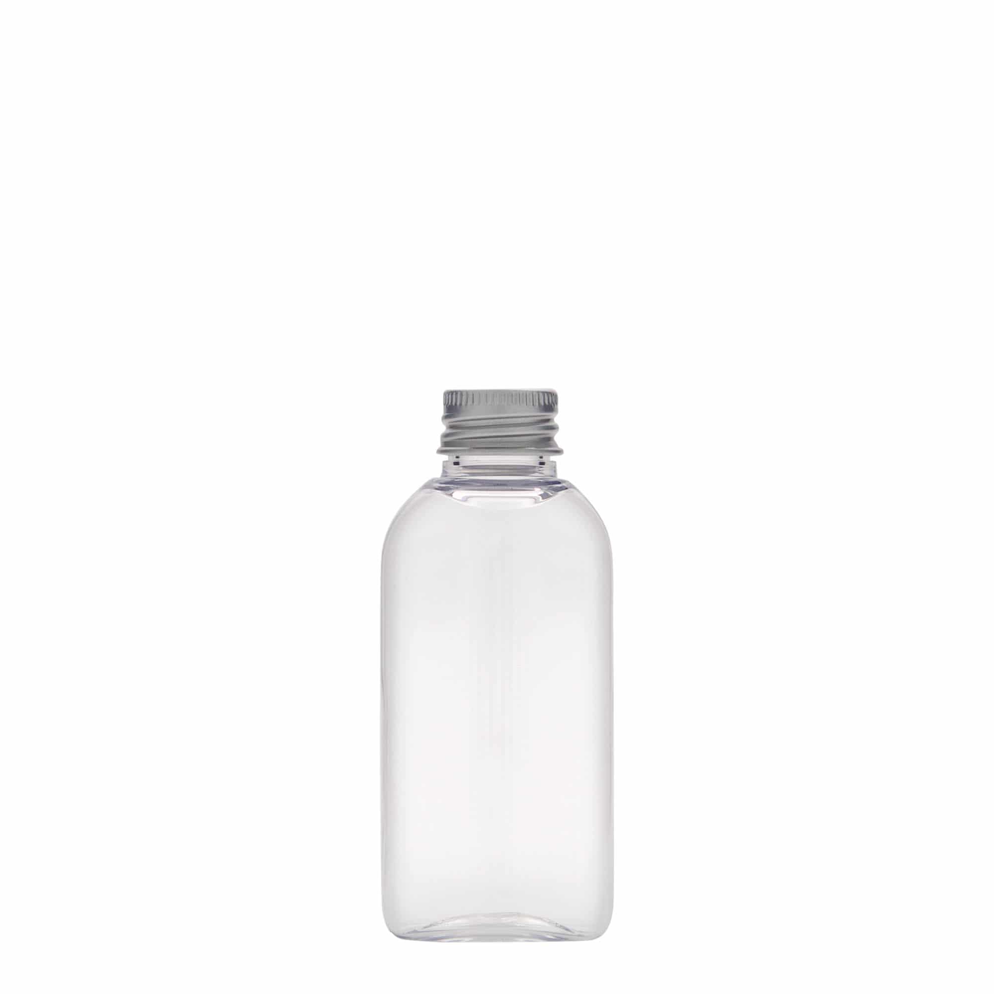50 ml PET-palack 'Iris', ovális, műanyag, nyakméret: 20/410