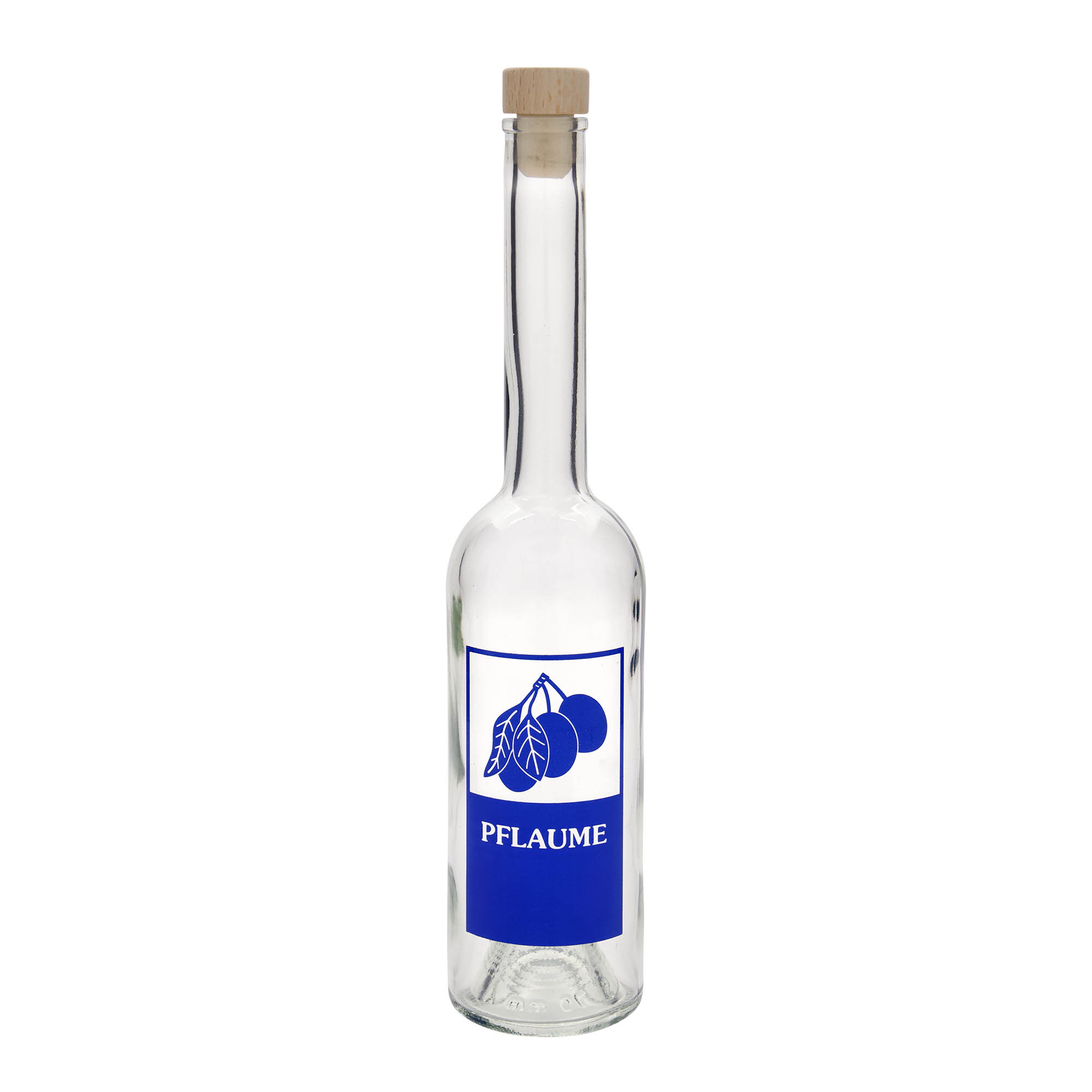 500 ml üvegpalack 'Opera', motívum: szilva, nyílás: parafa 500 ml üvegpalack 'Opera', motívum: szilva, nyílás: parafa