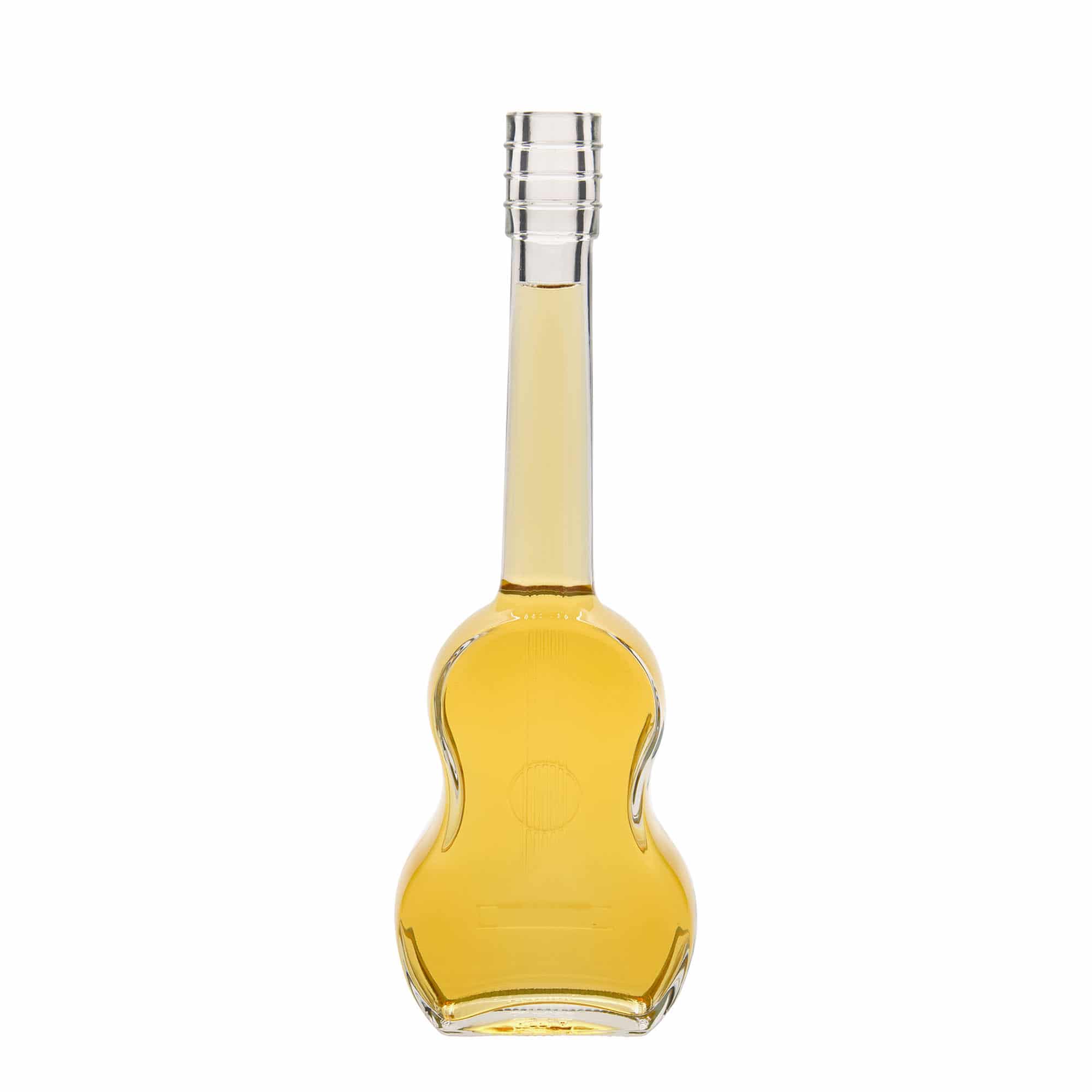 500 ml üvegpalack 'Gitár', nyak: parafa
