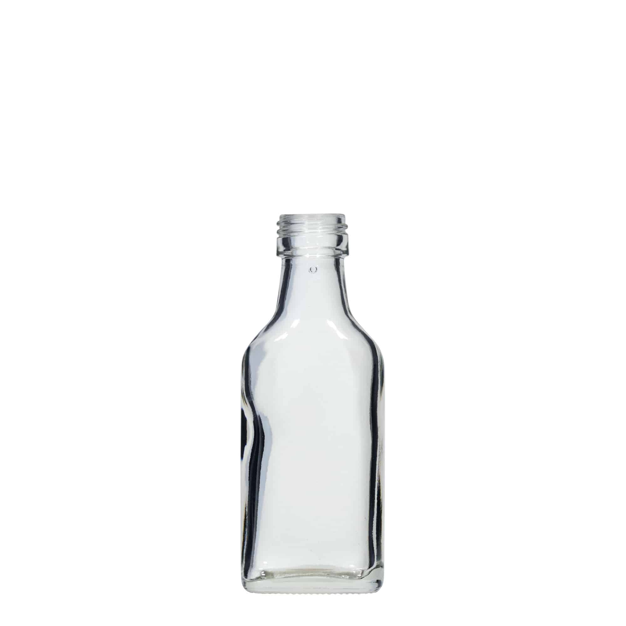 40 ml zsebbögre, téglalap alakú, nyílás: PP 22