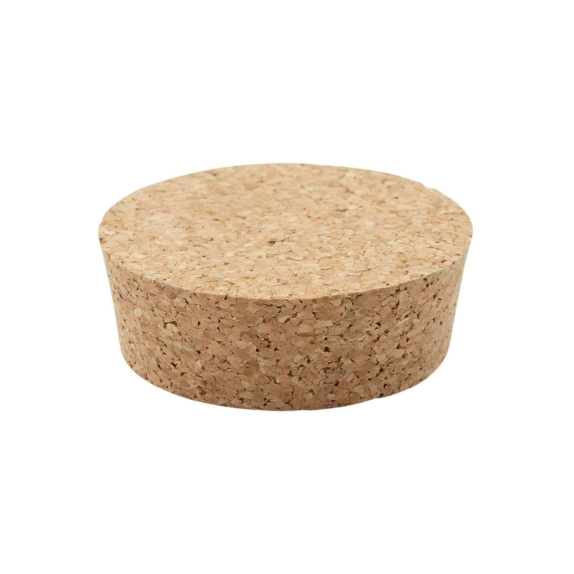 Kúpos parafadugó 54-60 x 27, préselt parafa, bézs, a következő szájnyíláshoz: parafadugó Kúpos parafadugó 54-60 x 27, préselt parafa, bézs, a következő szájnyíláshoz: parafadugó