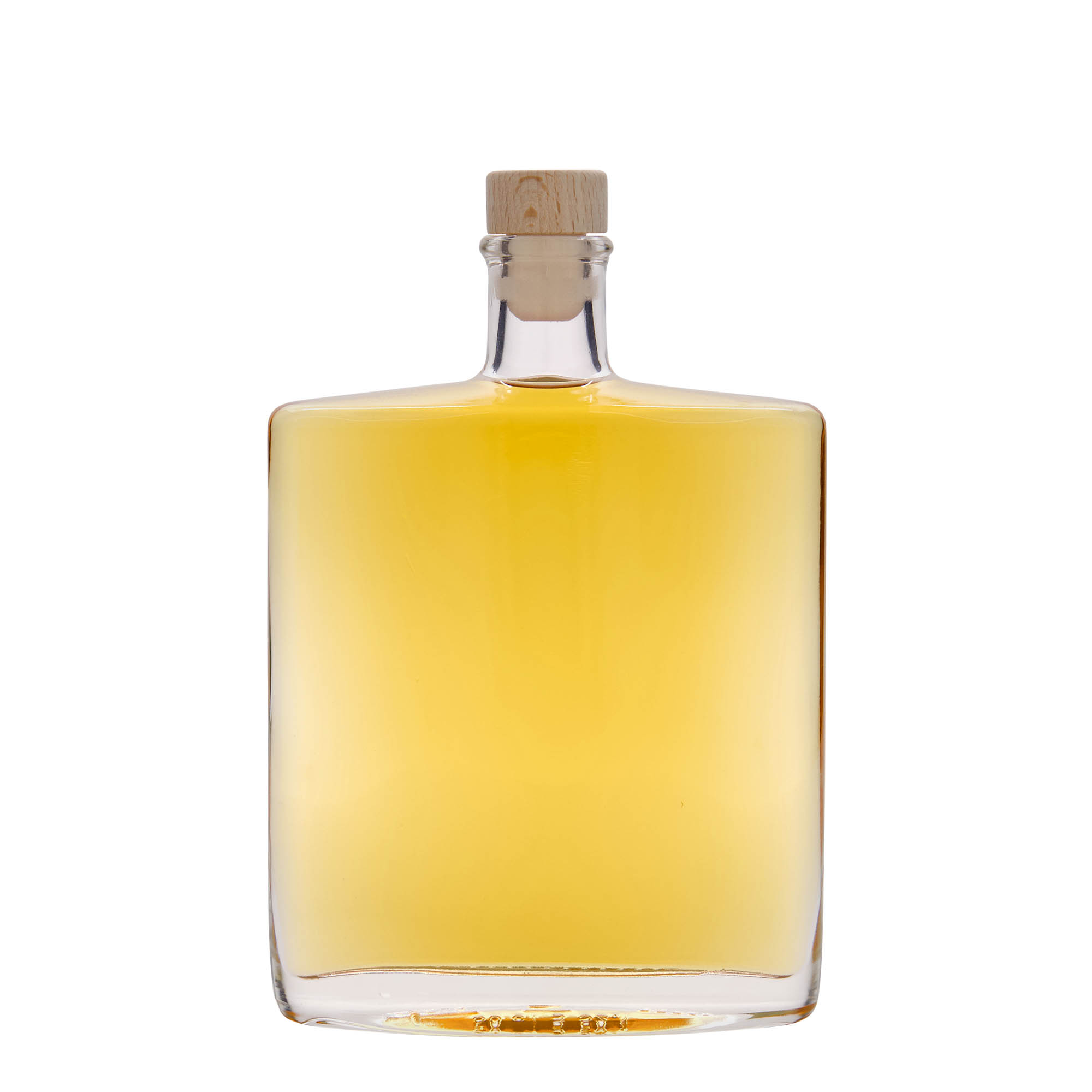 500 ml üvegpalack 'Zorbas', ovális, nyílás: parafa 500 ml üvegpalack 'Zorbas', ovális, nyílás: parafa