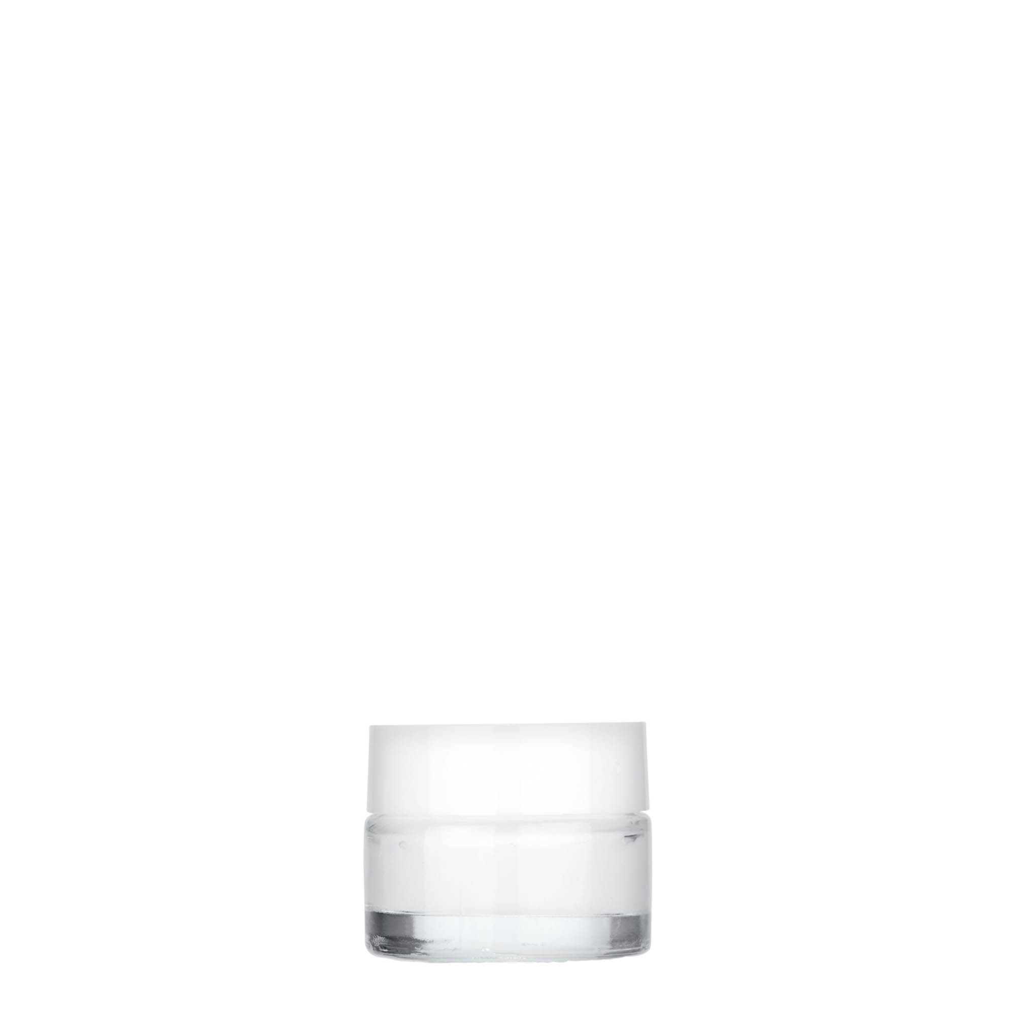 5 ml tégely 'Beauty', üveg, nyílás: csavarzár