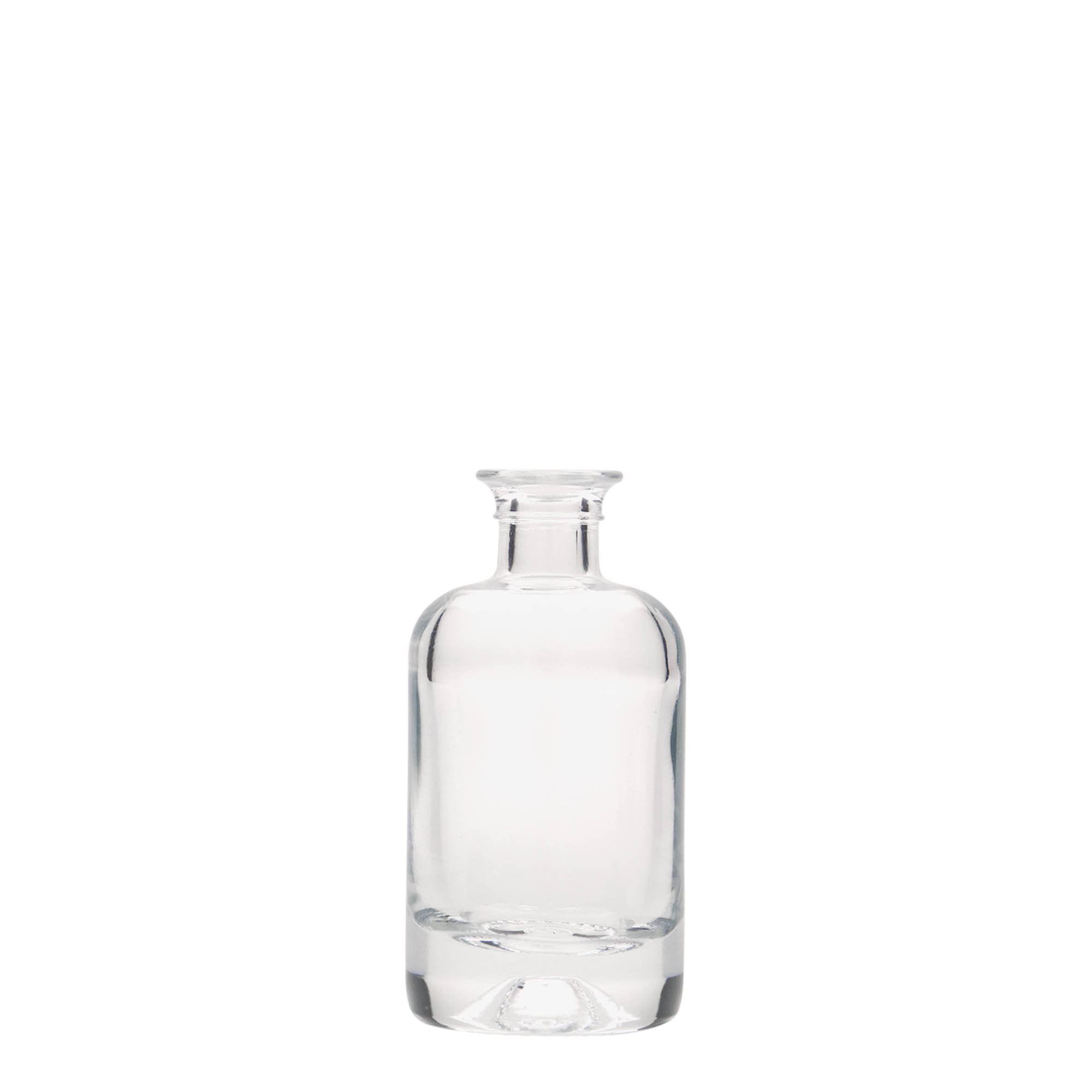 40 ml üvegcső, gyógyszerész, nyílás: parafa