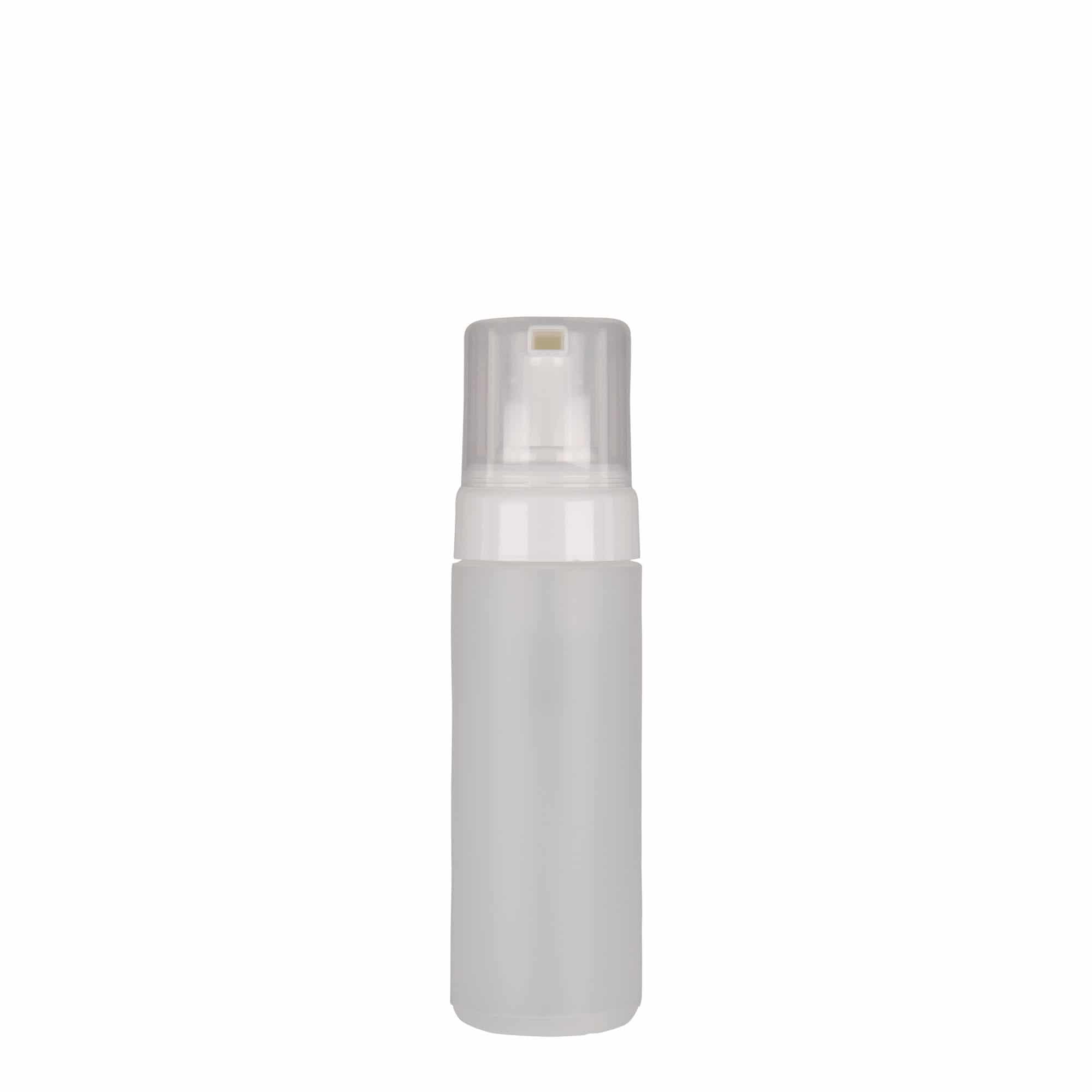 150 ml-es adagolópalack 'Foamer', PE-műanyag, natúr, szájnyílás: csavaros kupak
