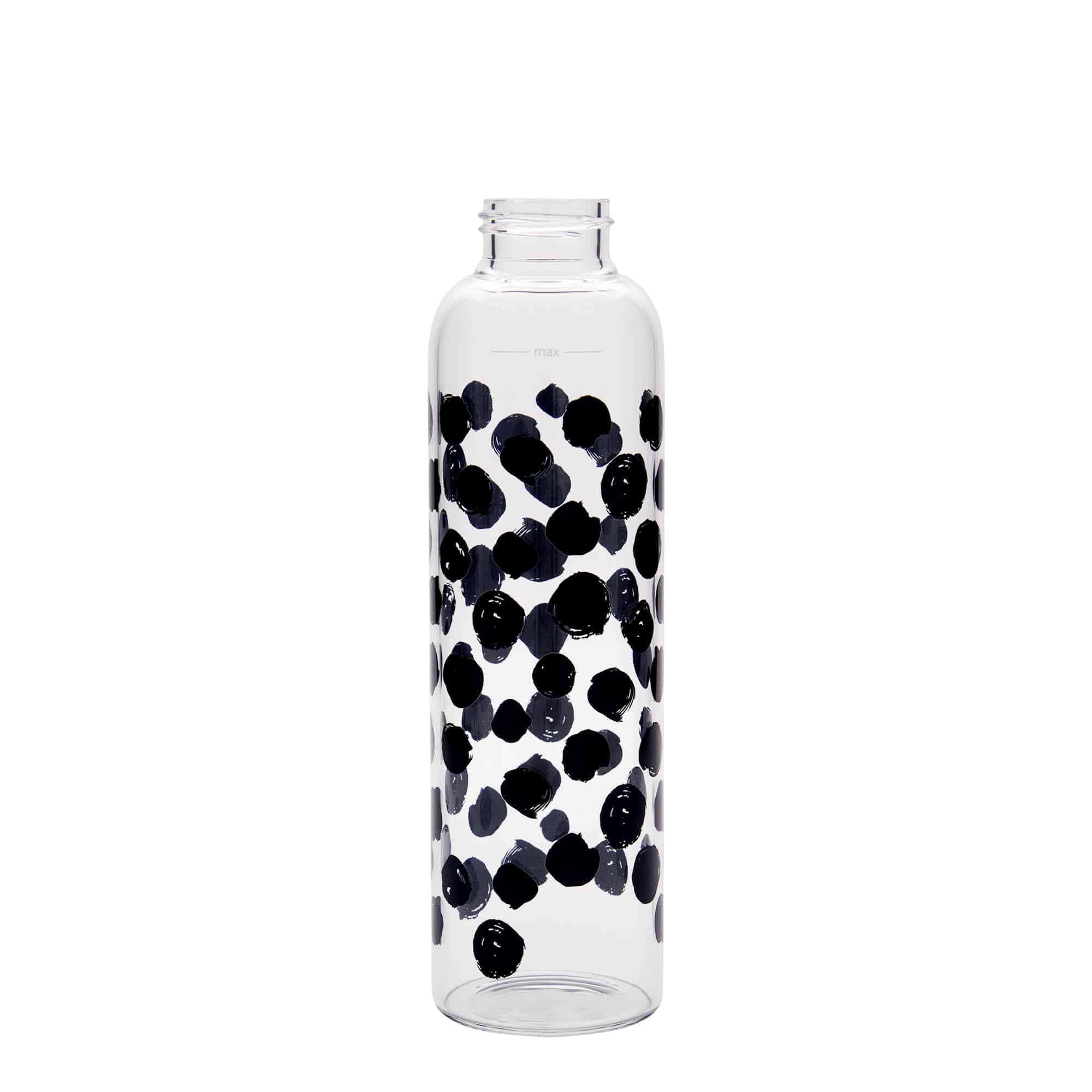 500 ml-es ivópalack, 'Perseus', motívum: Fekete pontok, szájnyílás: csavaros kupak