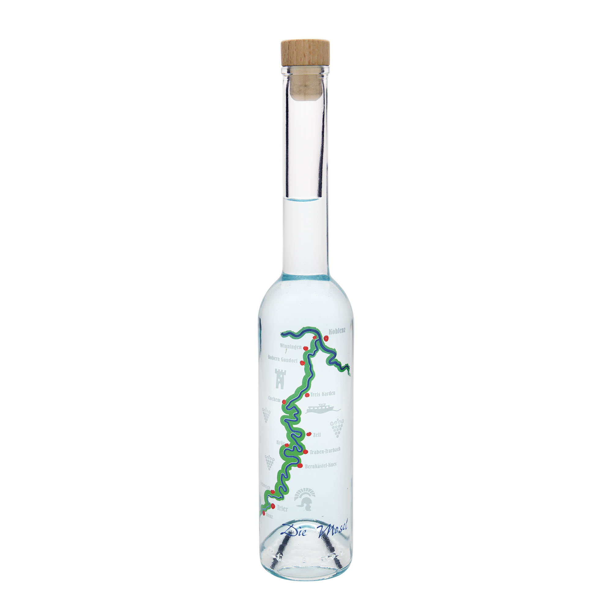 350 ml üvegpalack 'Opera', motívum: Mosel, nyílás: parafa 350 ml üvegpalack 'Opera', motívum: Mosel, nyílás: parafa