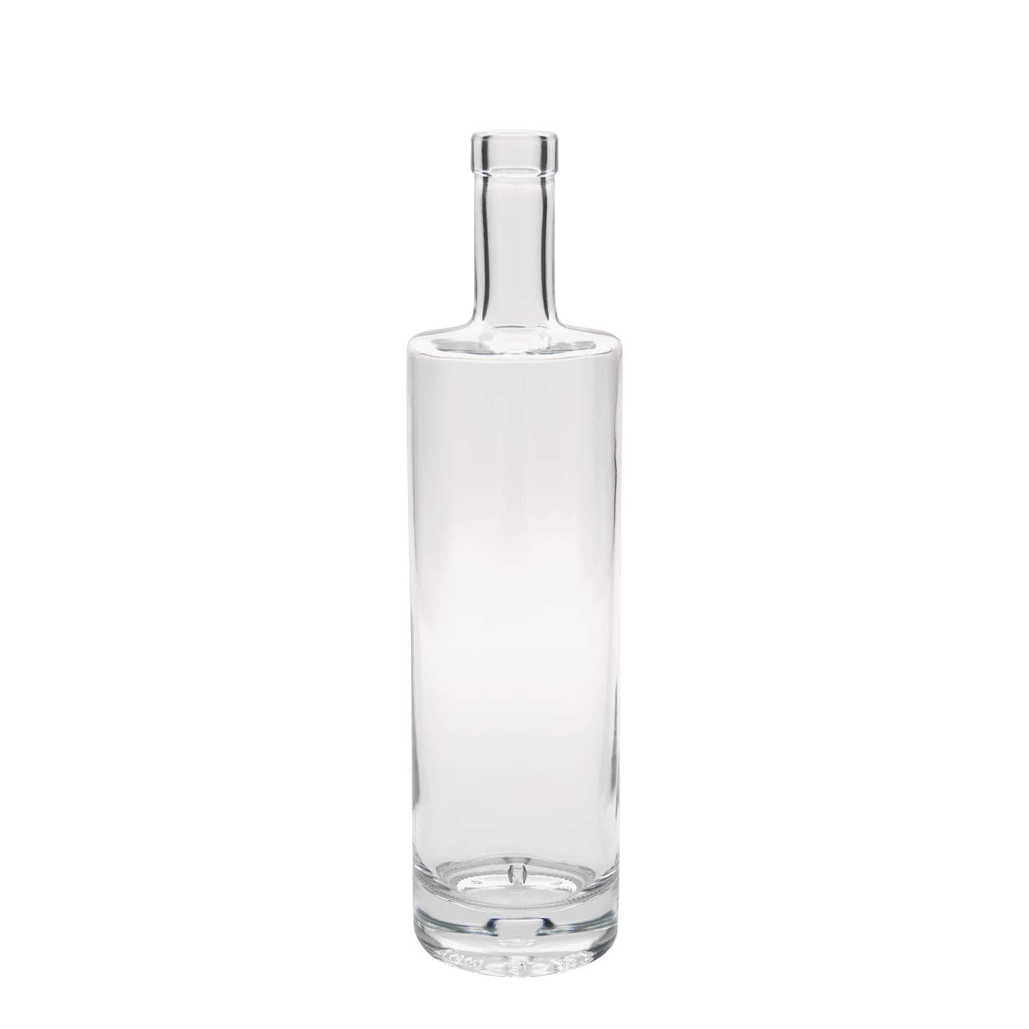700 ml üveges palack 'Titano', nyílás: parafa