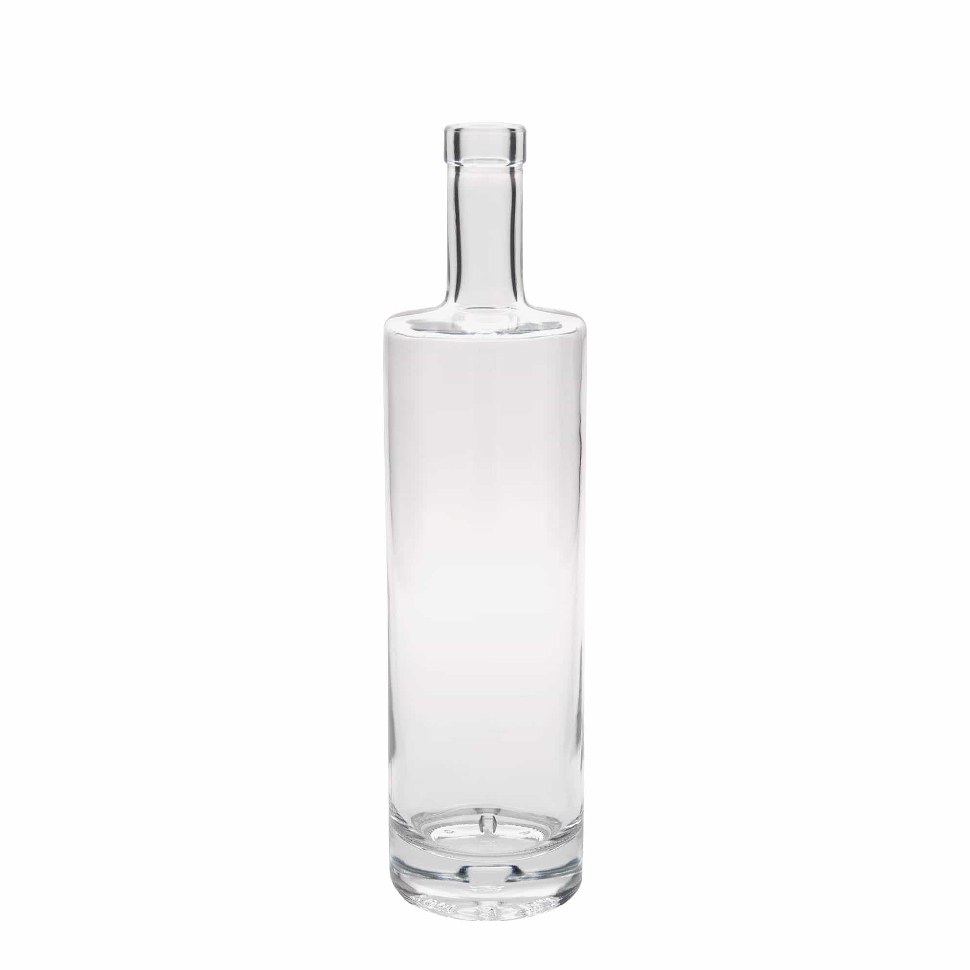 700 ml üveges palack 'Titano', nyílás: parafa