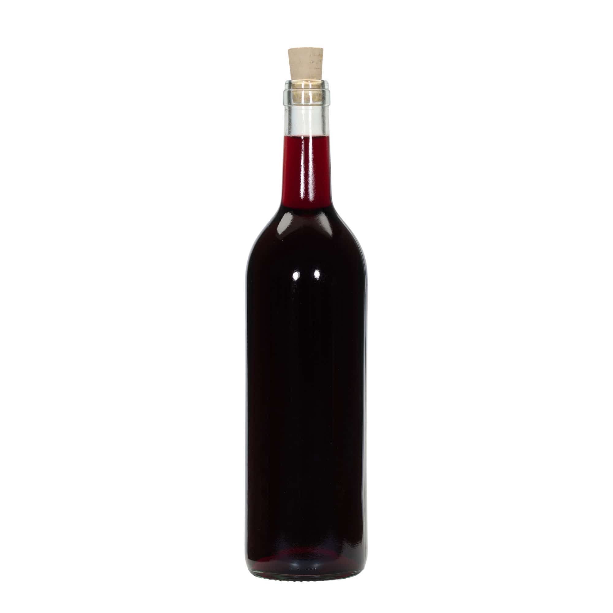 750 ml üvegpalack 'Bordeaux Tradition', száj: parafa