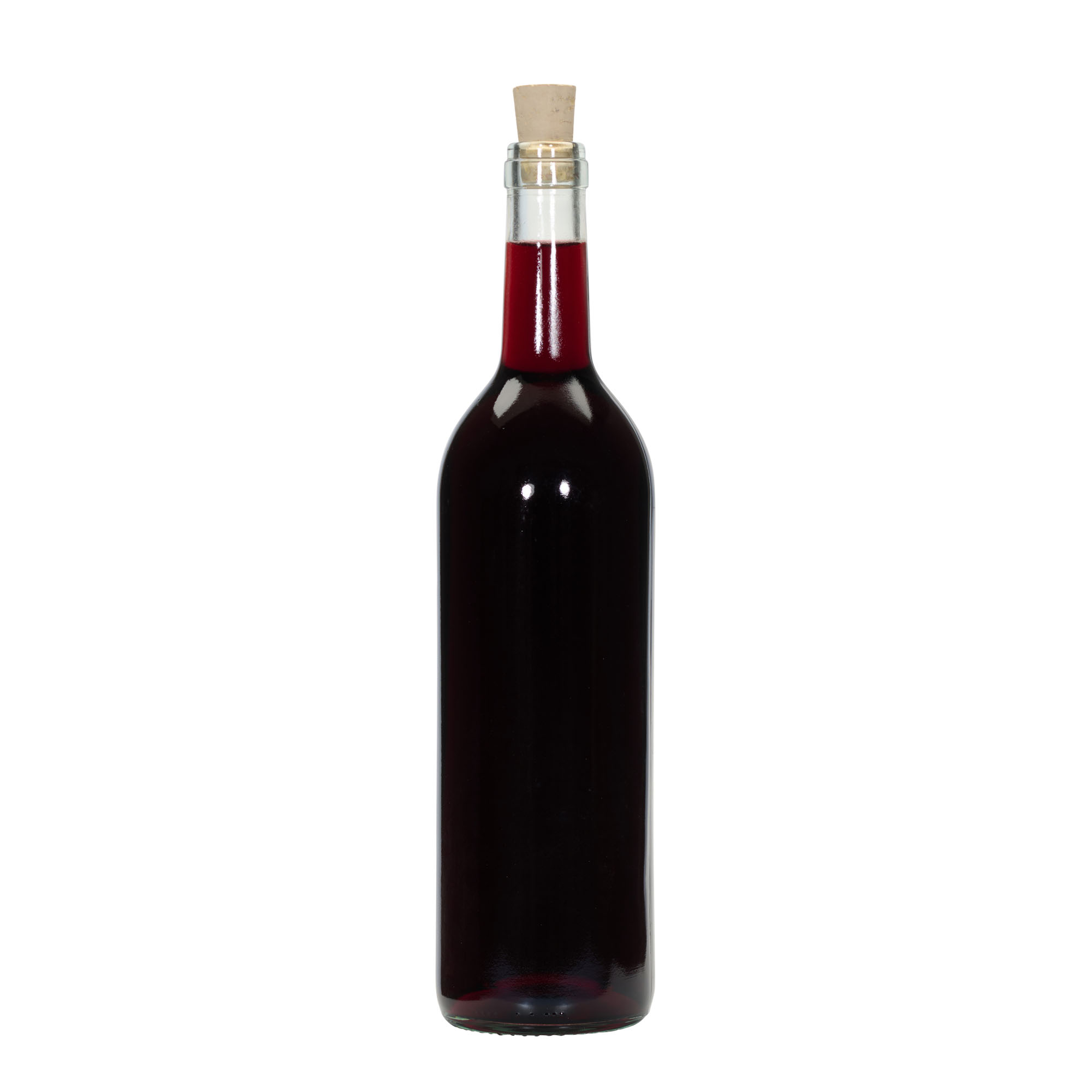 750 ml üvegpalack 'Bordeaux Tradition', nyak: dugó 750 ml üvegpalack 'Bordeaux Tradition', nyak: dugó