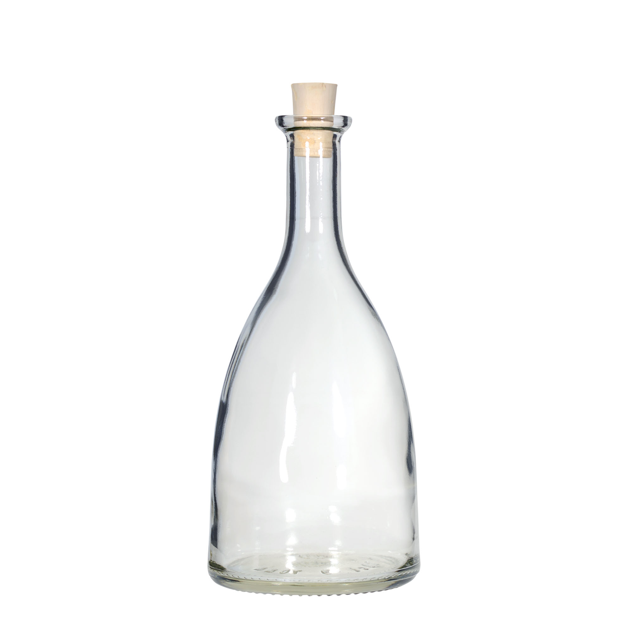 700 ml üvegpalack 'Viola', nyílás: parafa
