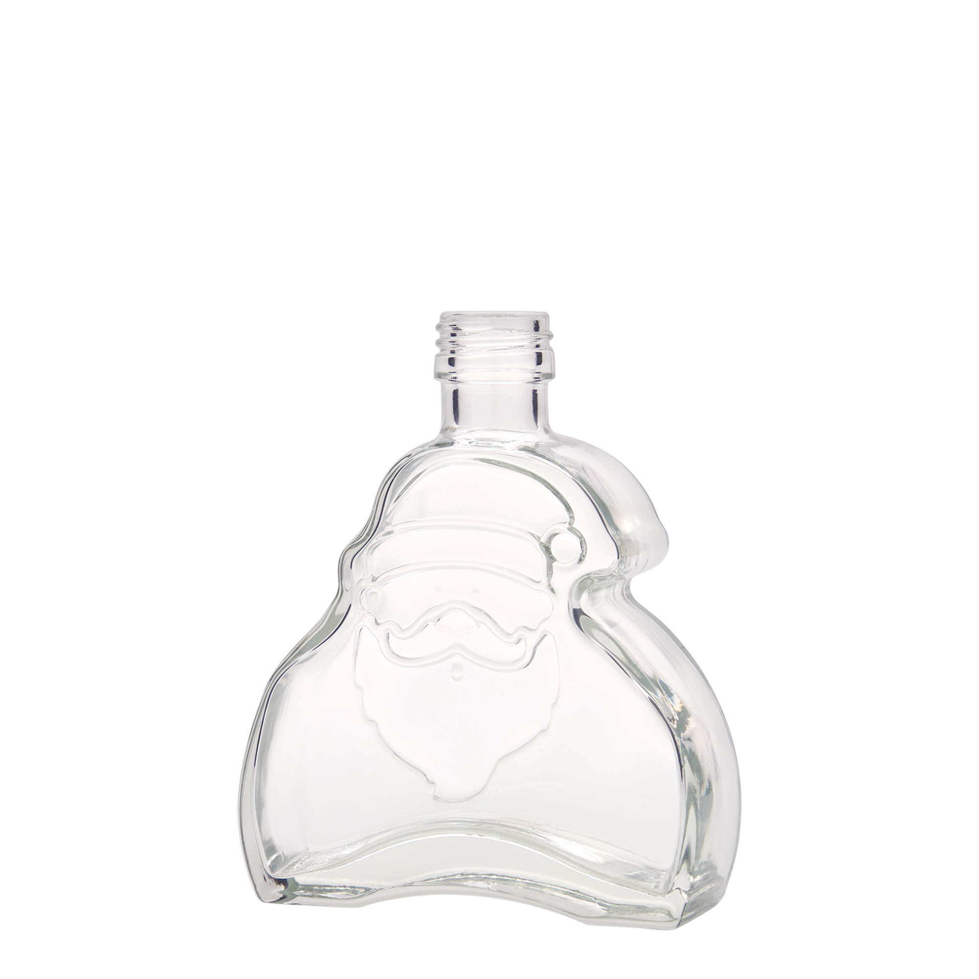 200 ml üvegpalack 'Mikulás', nyílás: PP 28