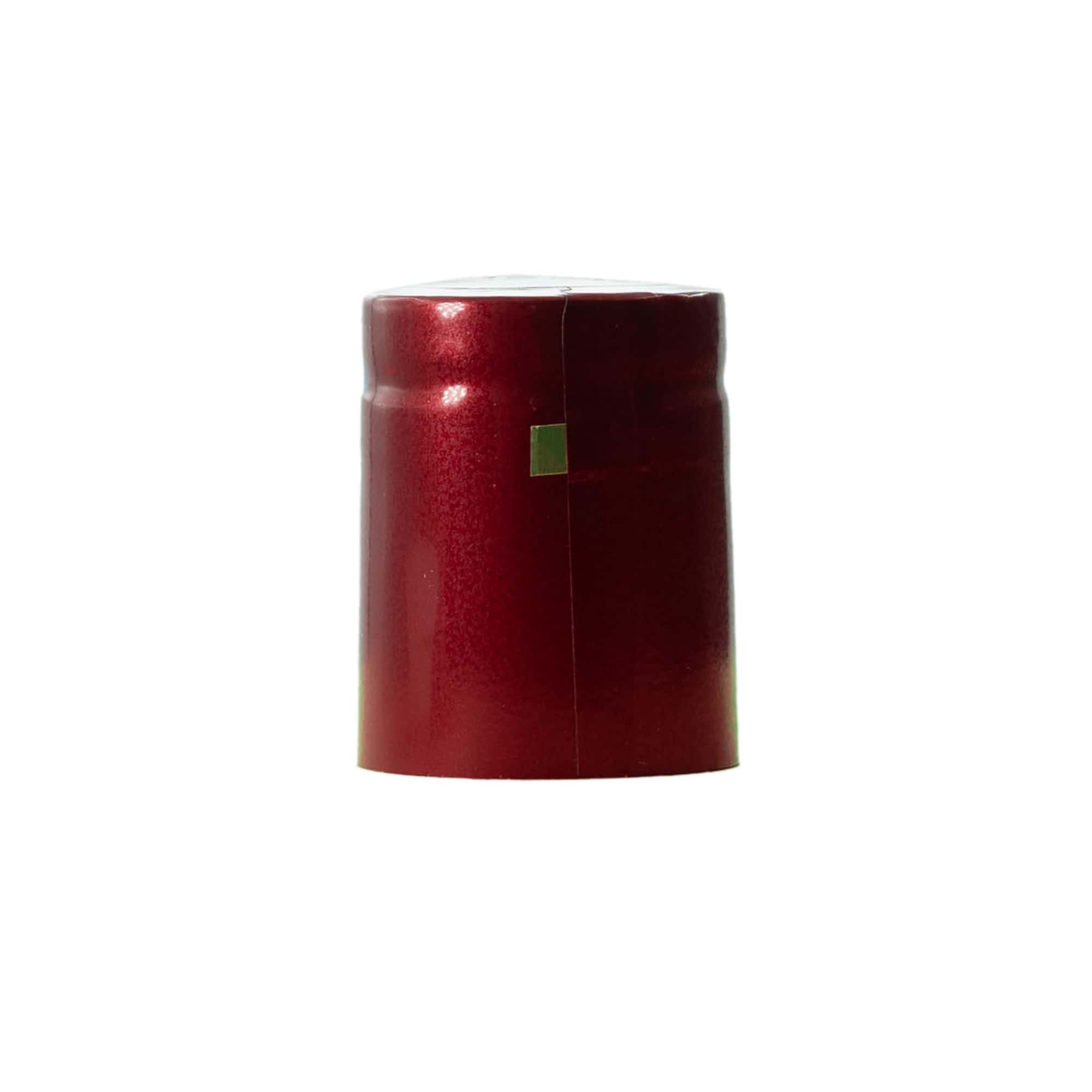 Hőre zsugorodó kapszula 32x41, PVC műanyag, borvörös
