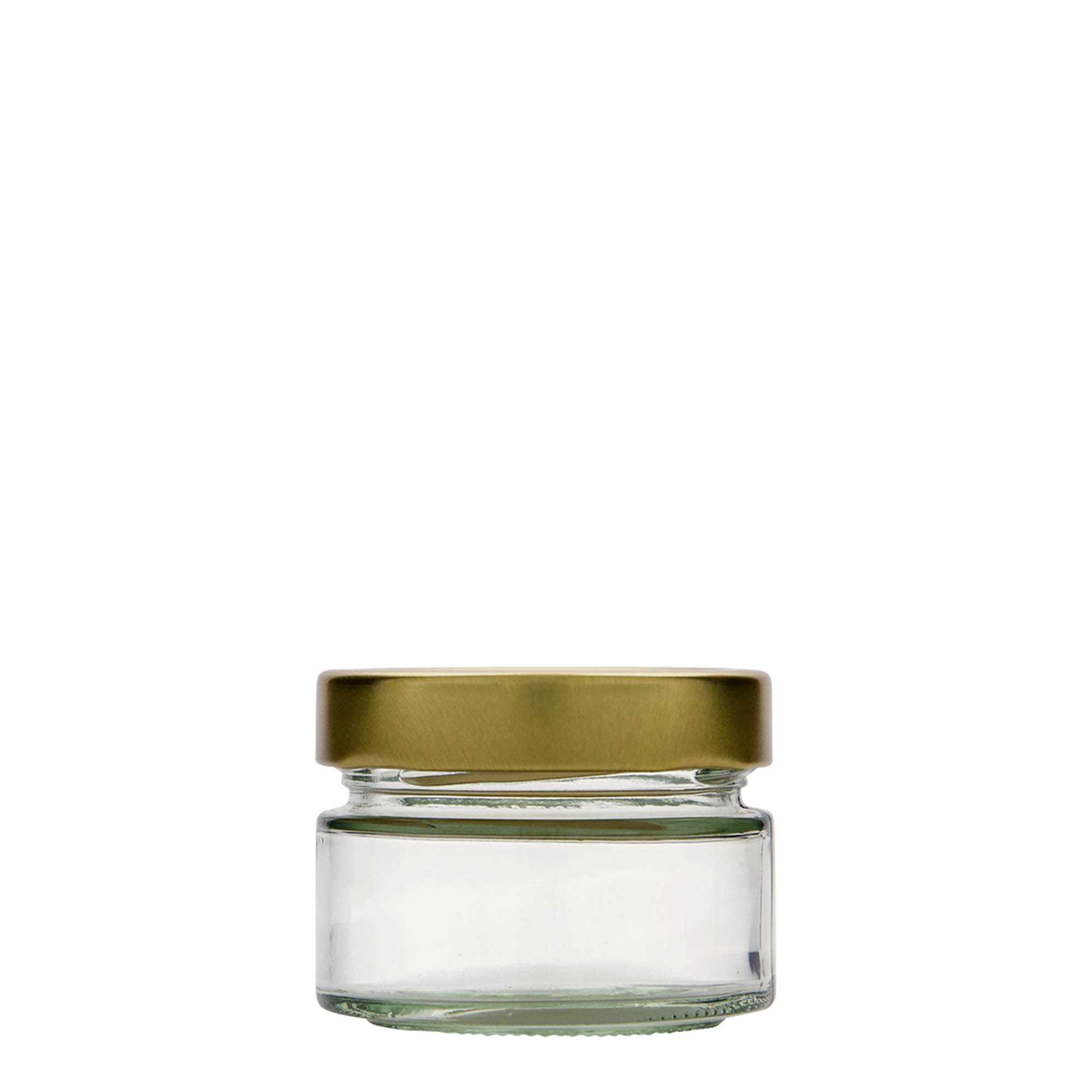 130 ml kerek üveg 'Aurora', nyílás: Deep-Twist-Off (DTO 66)