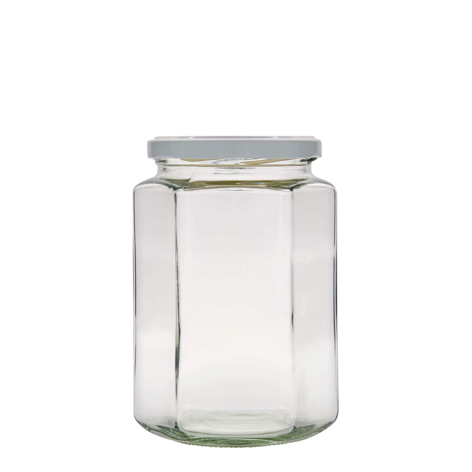 770 ml hatszögletű üveg, nyílás: csavarzár (TO 82)