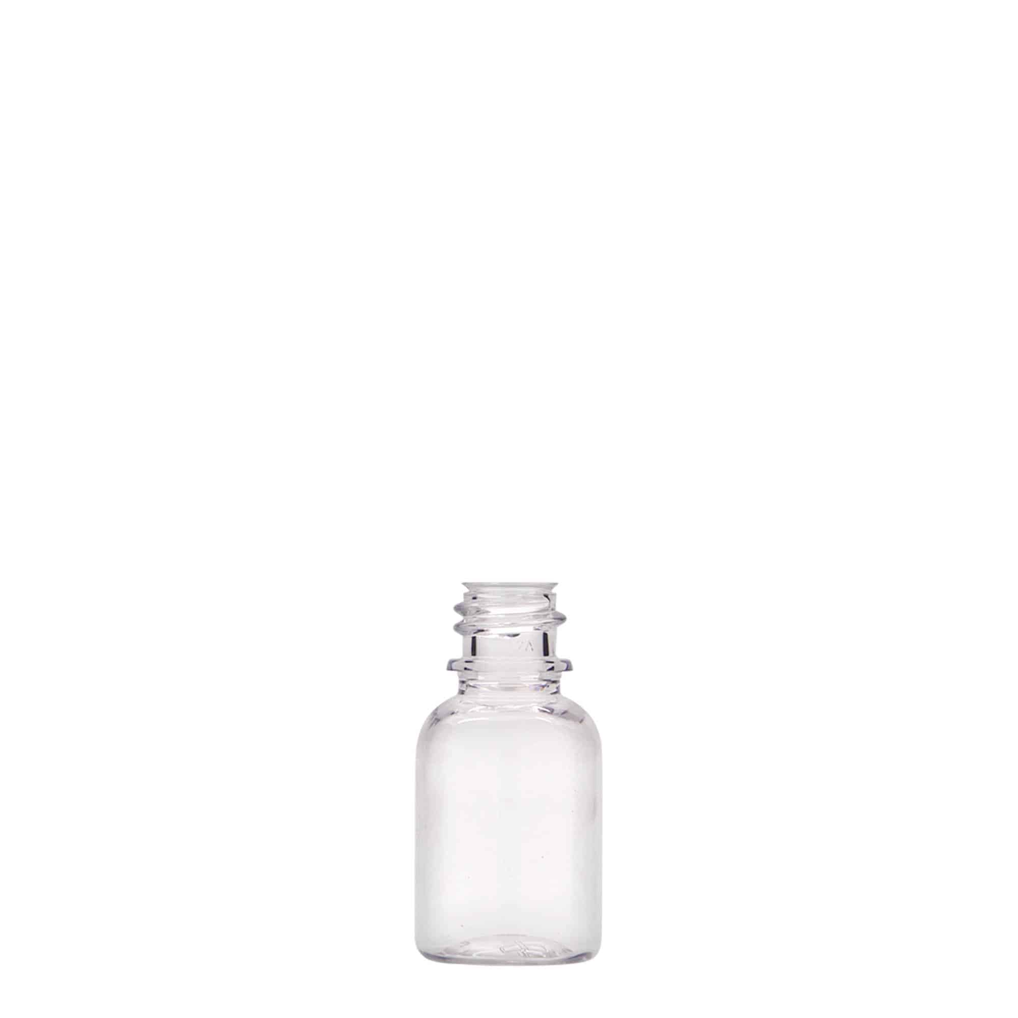 20 ml-es PET-patikai üveg 'Easy Living', műanyag, szájnyílás: DIN 18