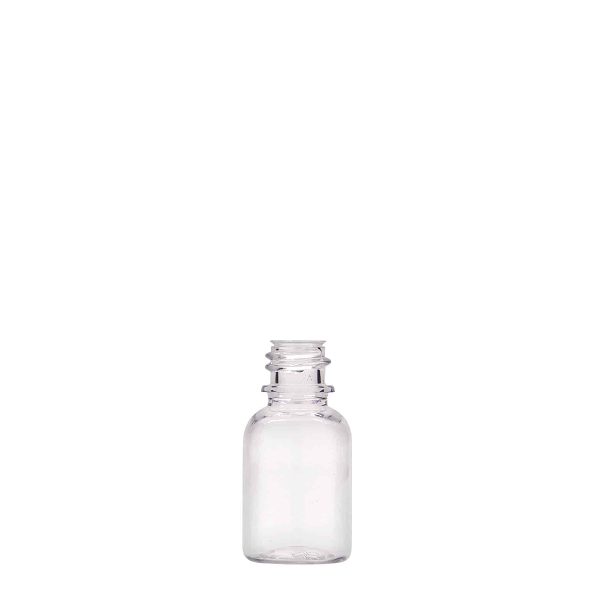 20 ml PET orvosi üveg 'Easy Living', műanyag, nyílás: DIN 18