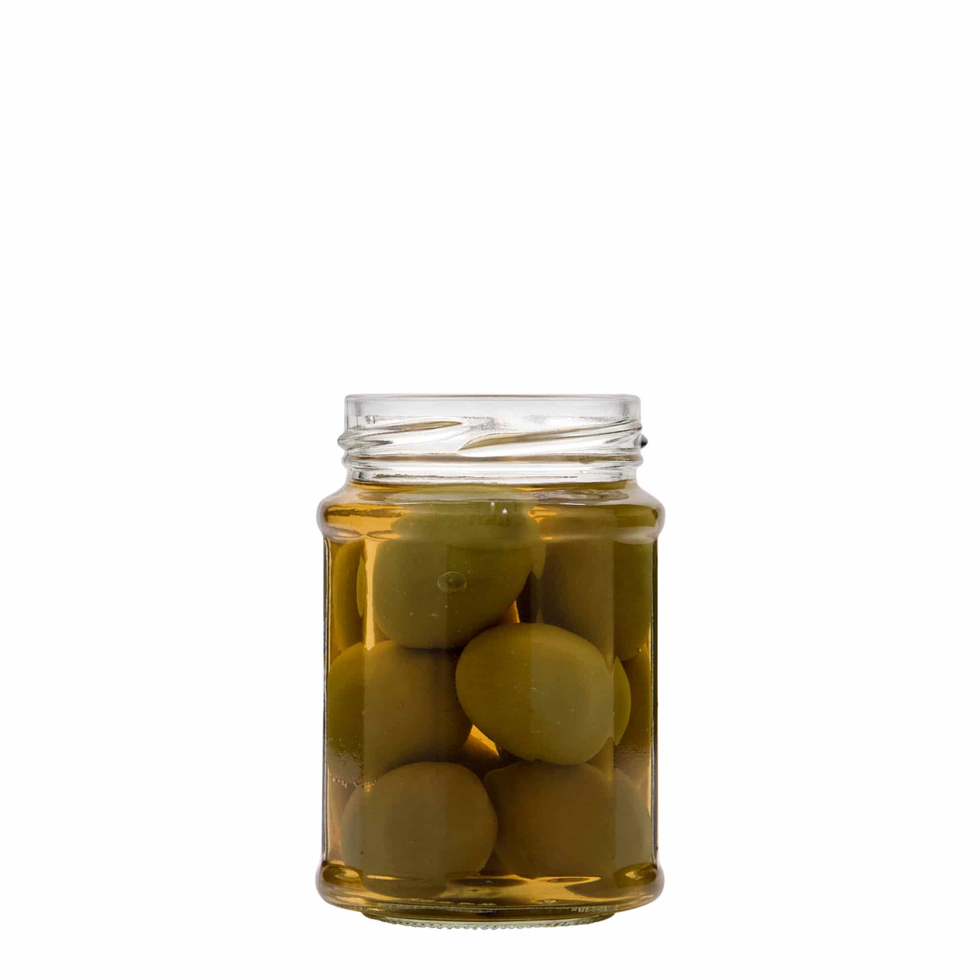 192 ml hatszögletű üveg, tizenkétszögű, nyílás: Twist-Off (TO 58)