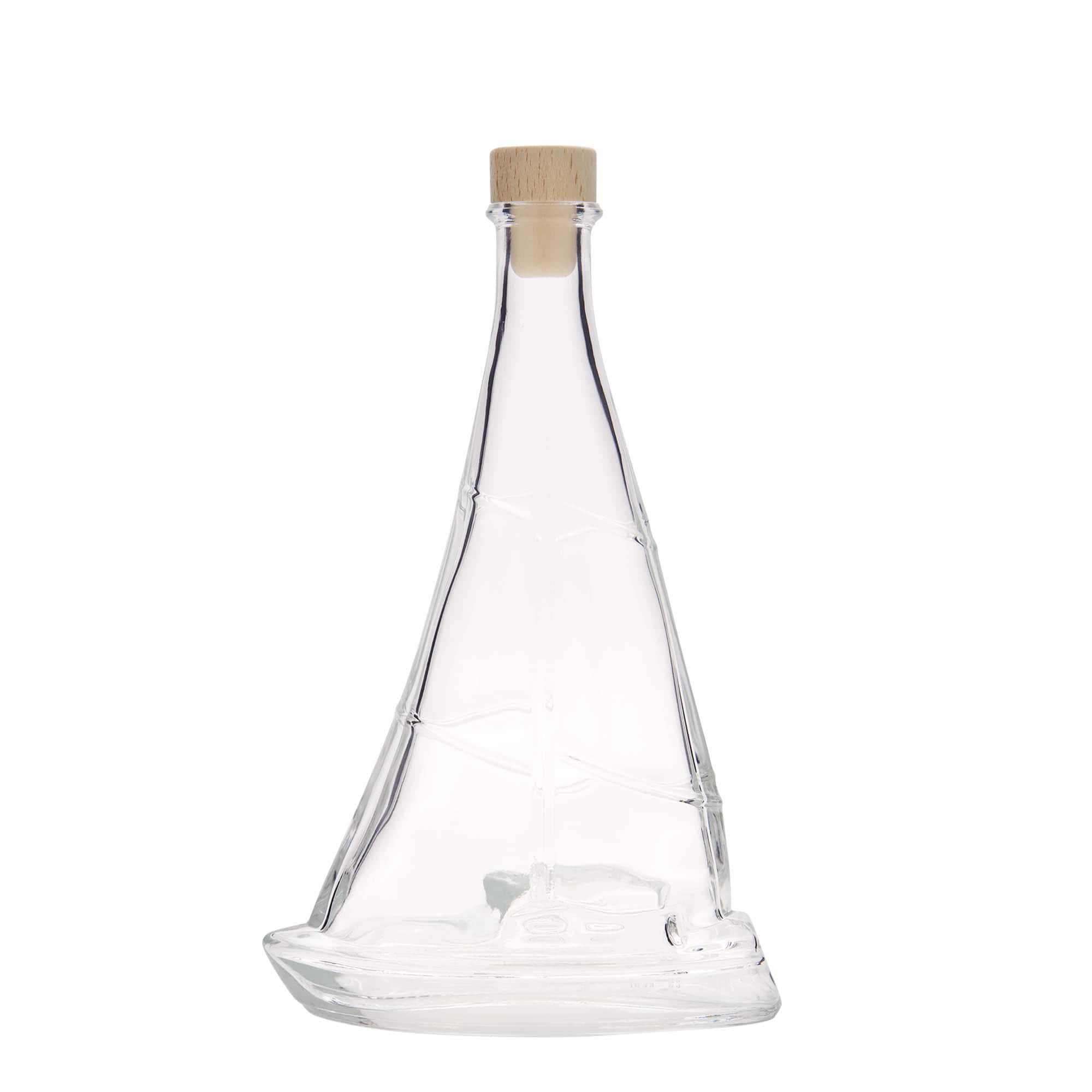 350 ml üvegpalack 'Vitorlás', nyílás: parafa
