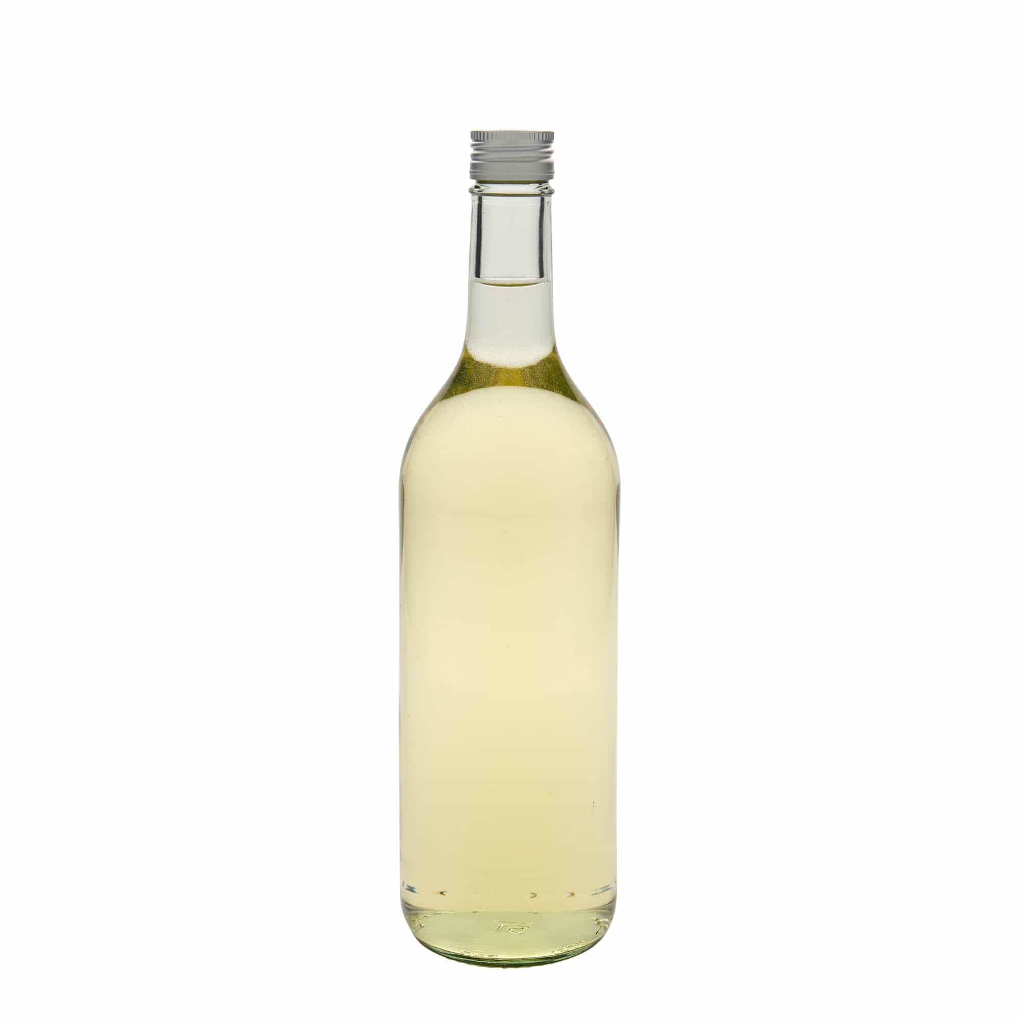 750 ml-es üvegpalack 'Bordeaux', szájnyílás: PP 28
