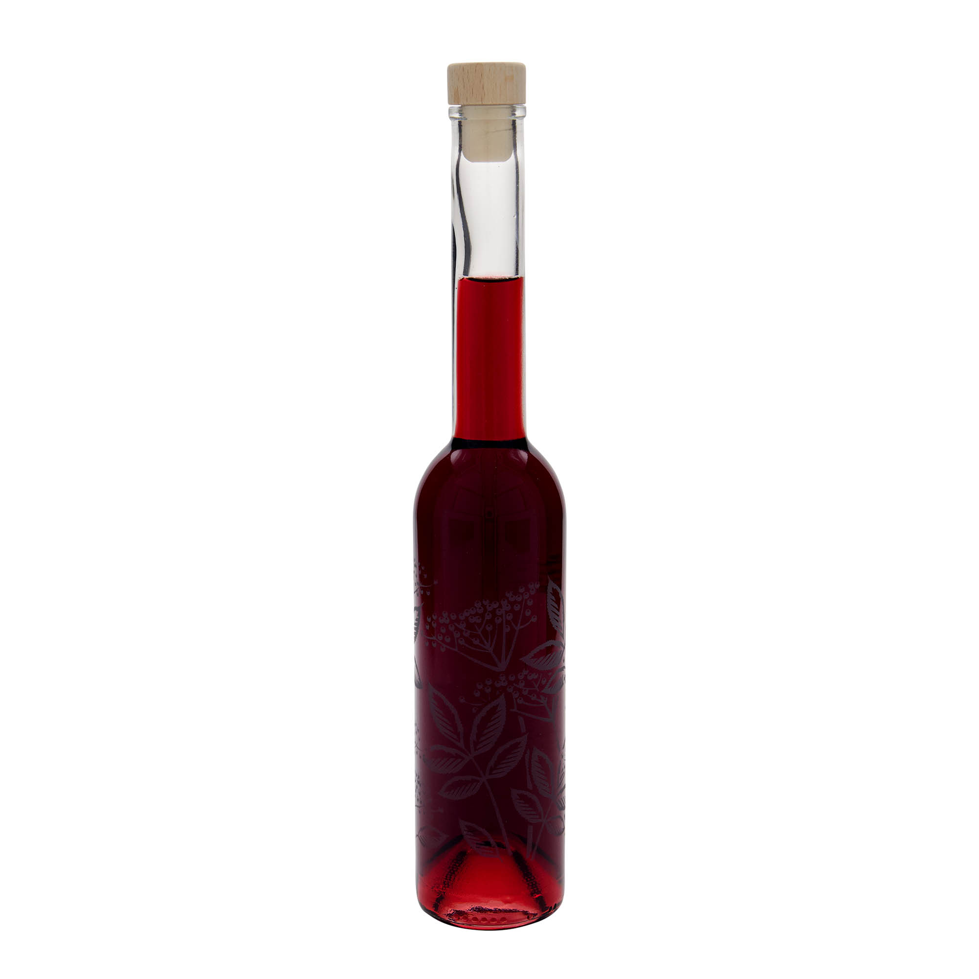 350 ml üvegpalack 'Opera', motívum: bodza, nyílás: parafa 350 ml üvegpalack 'Opera', motívum: bodza, nyílás: parafa