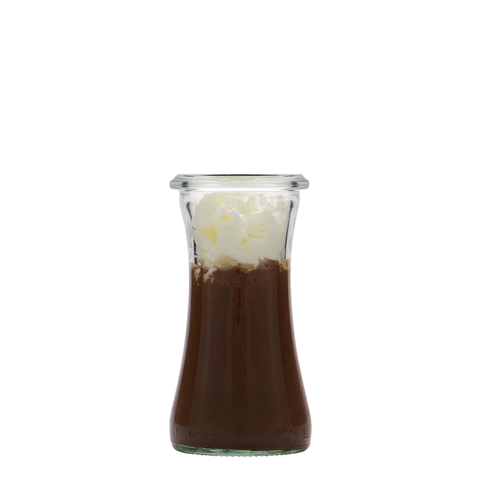 110 ml WECK delikátüveg, nyílás: kerek perem 110 ml WECK delikátüveg, nyílás: kerek perem