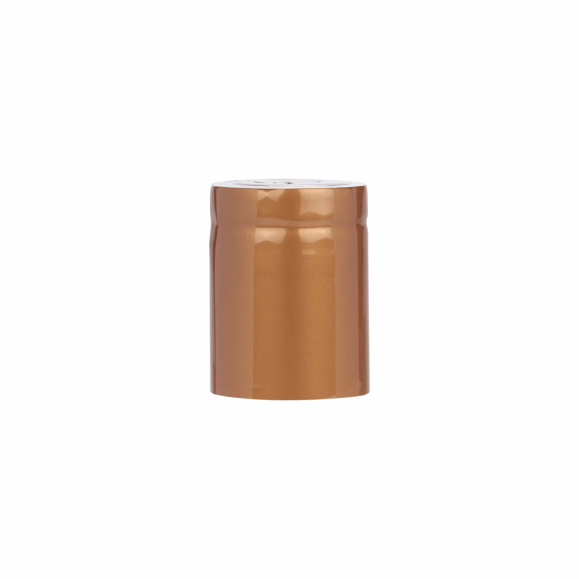 Hőzsugorító kupak 32x41, PVC-műanyag, bronz