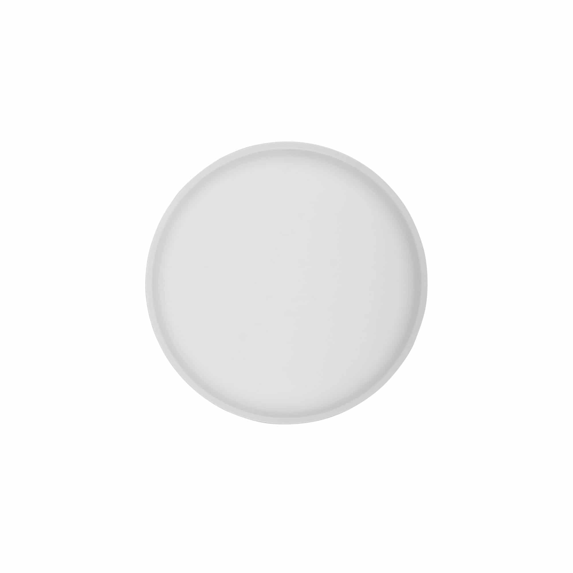 Csavaros kupak 'Clear/Platin Edition', PP-műanyag, fehér, a következő szájnyíláshoz: 70/2P