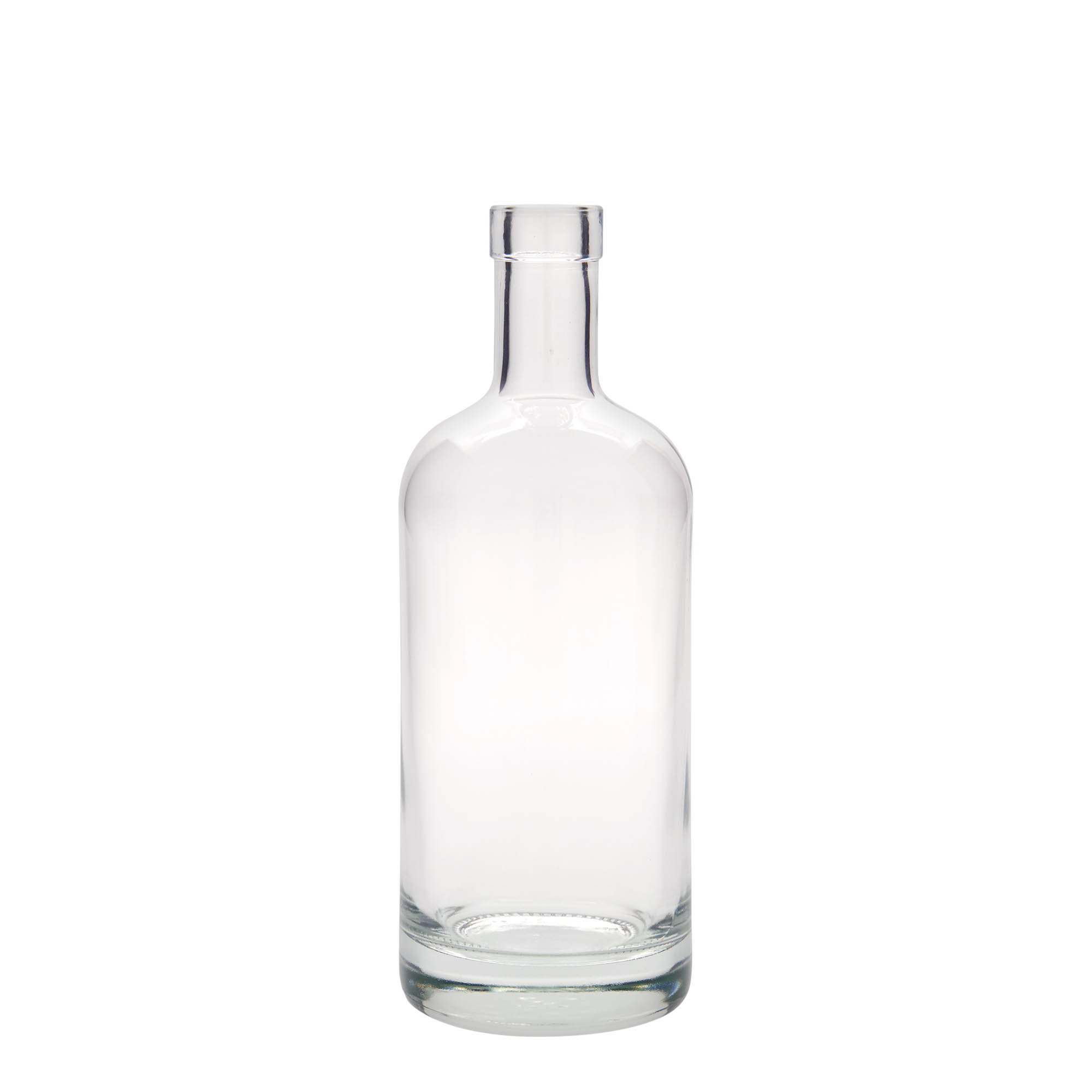 500 ml üvegpalack 'Linea Uno', nyílás: parafa