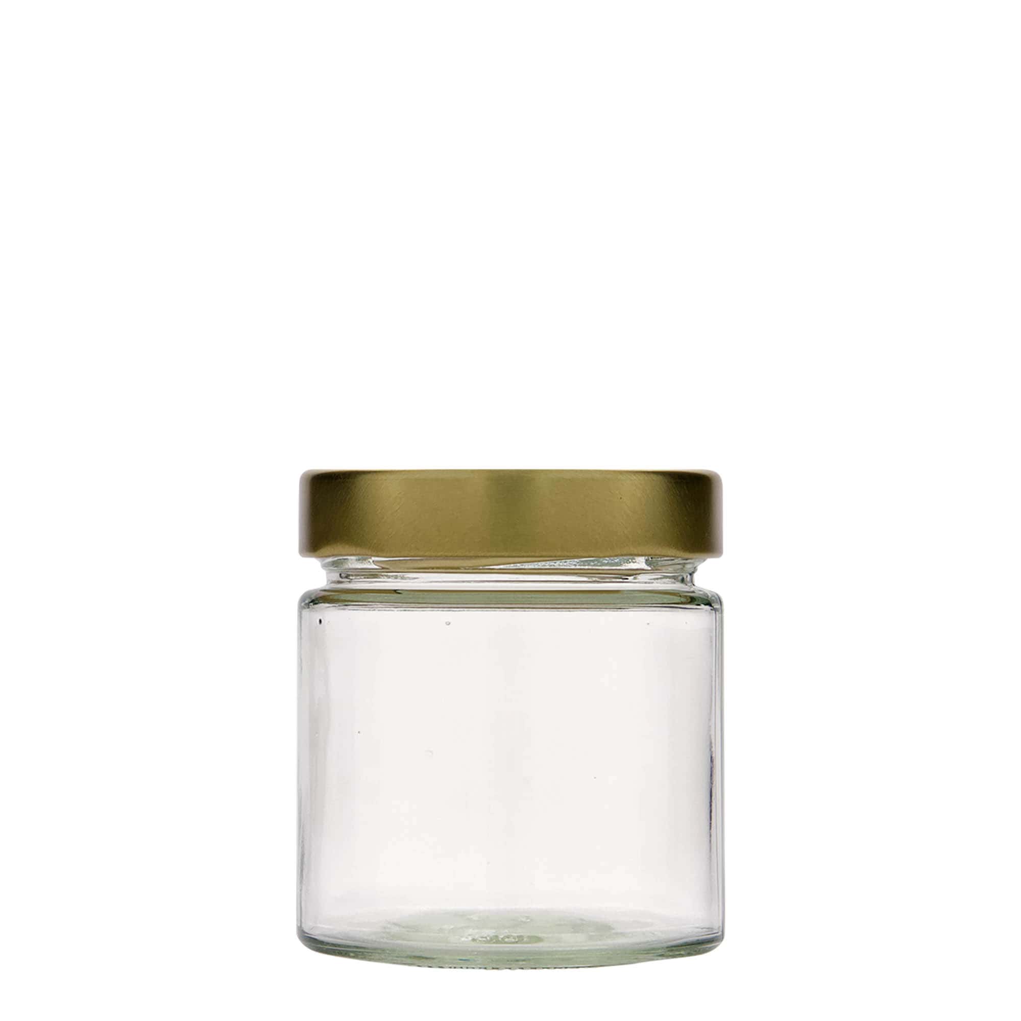 220 ml kerek üveg 'Aurora', nyílás: Deep-Twist-Off (DTO 66)