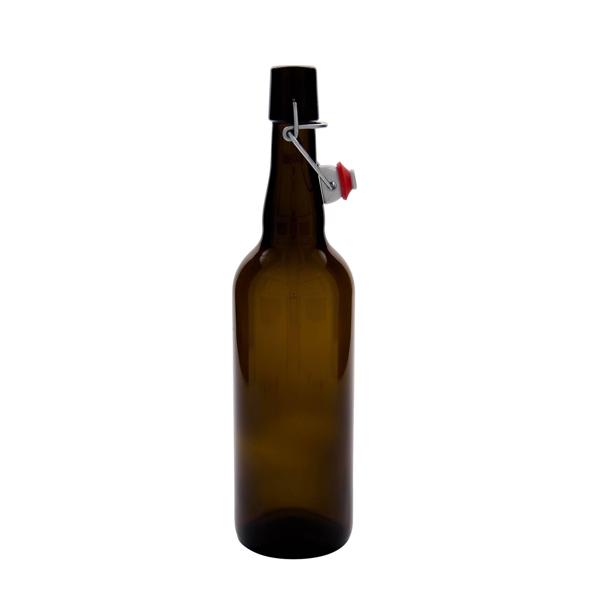 750 ml sörösüveg Belgiumból, üveg, barna, nyílás: patentzár 750 ml sörösüveg Belgiumból, üveg, barna, nyílás: patentzár