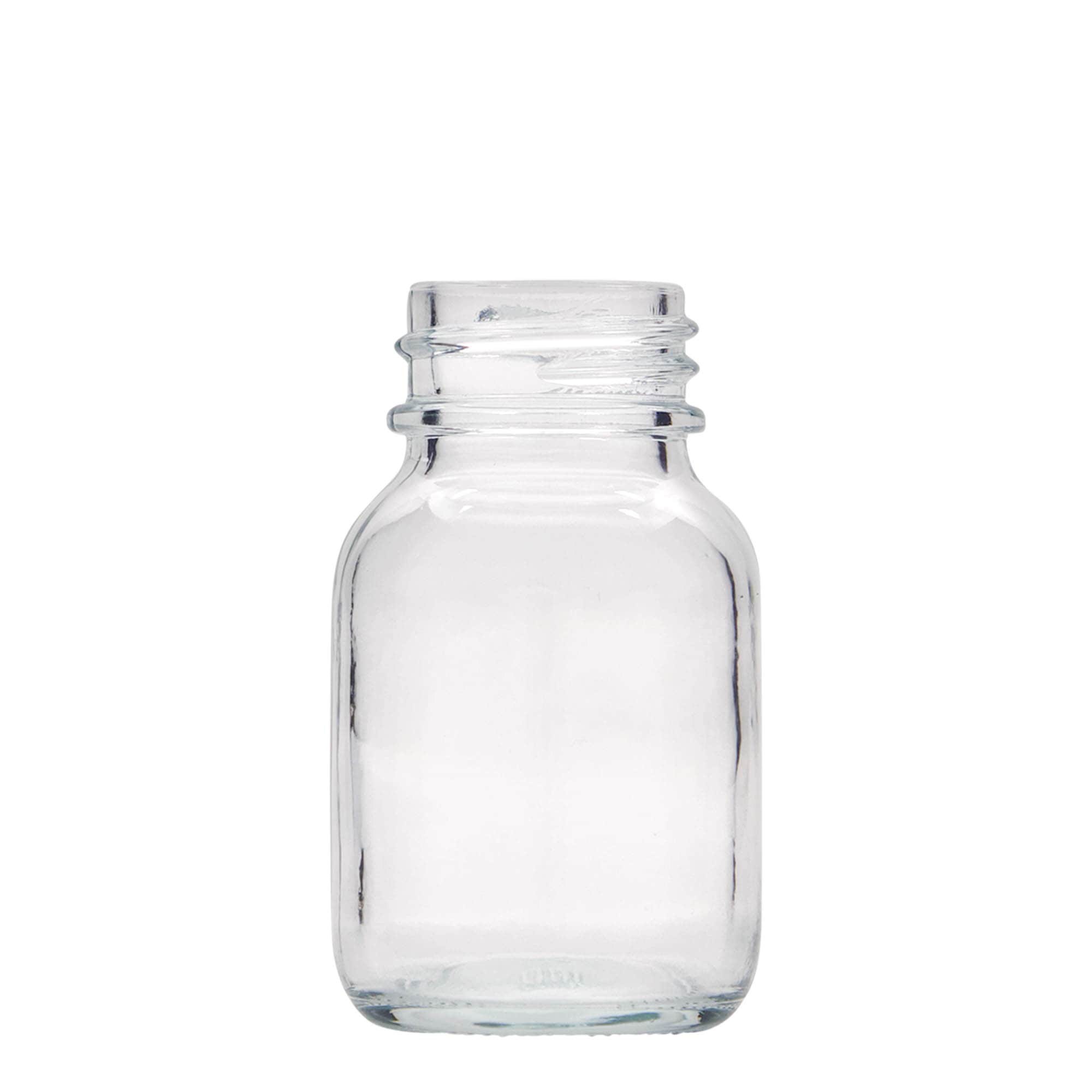 50 ml széles szájú üveg, nyílás: DIN 32