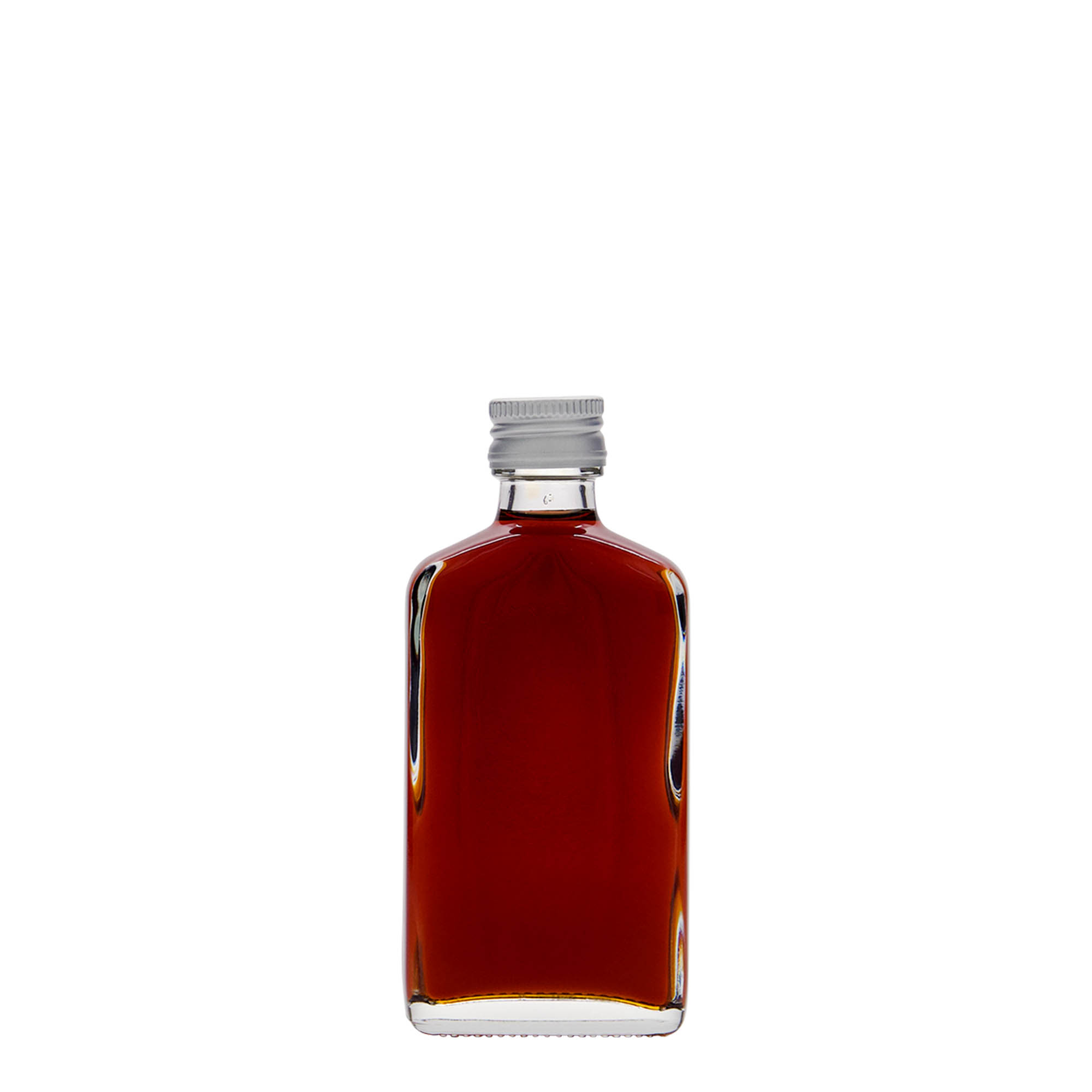 50 ml zsebflakon, téglalap alakú, üveg, nyílás: PP 18 50 ml zsebflakon, téglalap alakú, üveg, nyílás: PP 18