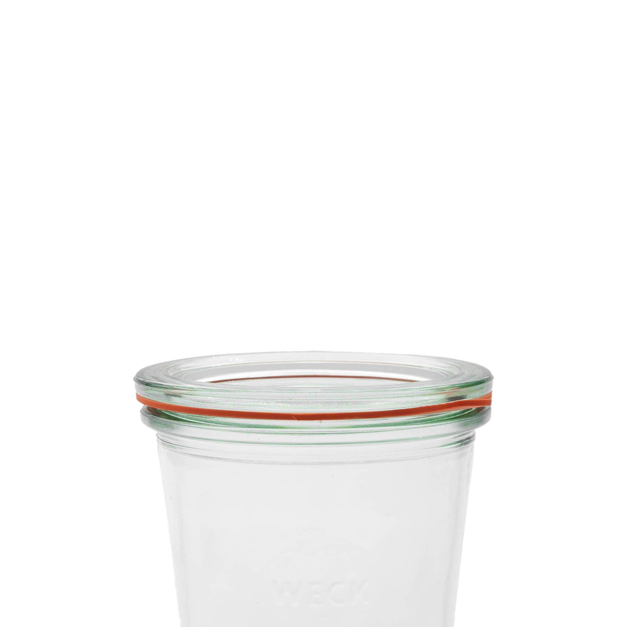 WECK befőzőgyűrű RR80, piros, száj: kerek perem WECK befőzőgyűrű RR80, piros, száj: kerek perem