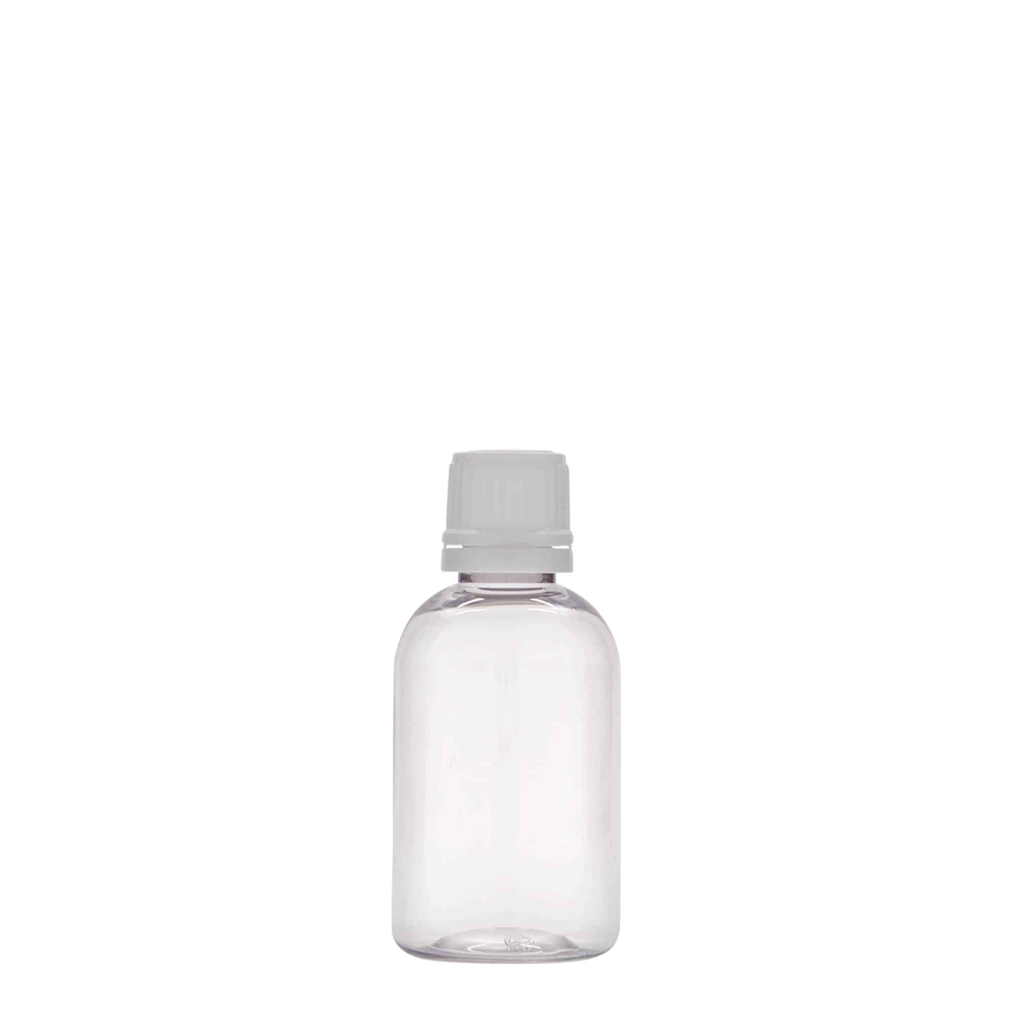 50 ml-es PET-patikai üveg 'Easy Living', műanyag, szájnyílás: DIN 18