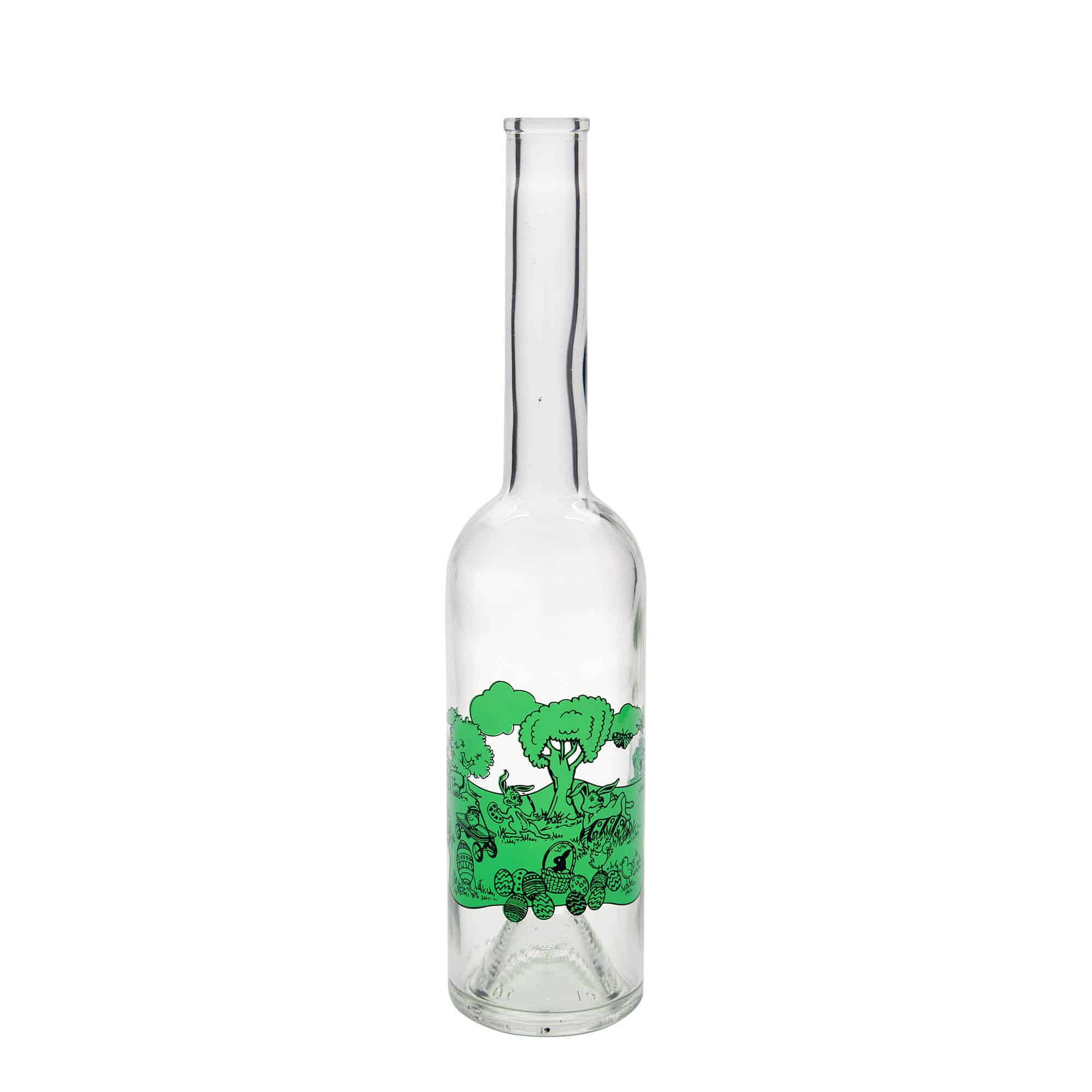 500 ml-es üvegpalack 'Opera', motívum: Kellemes húsvéti ünnepeket, szájnyílás: parafadugó 500 ml-es üvegpalack 'Opera', motívum: Kellemes húsvéti ünnepeket, szájnyílás: parafadugó