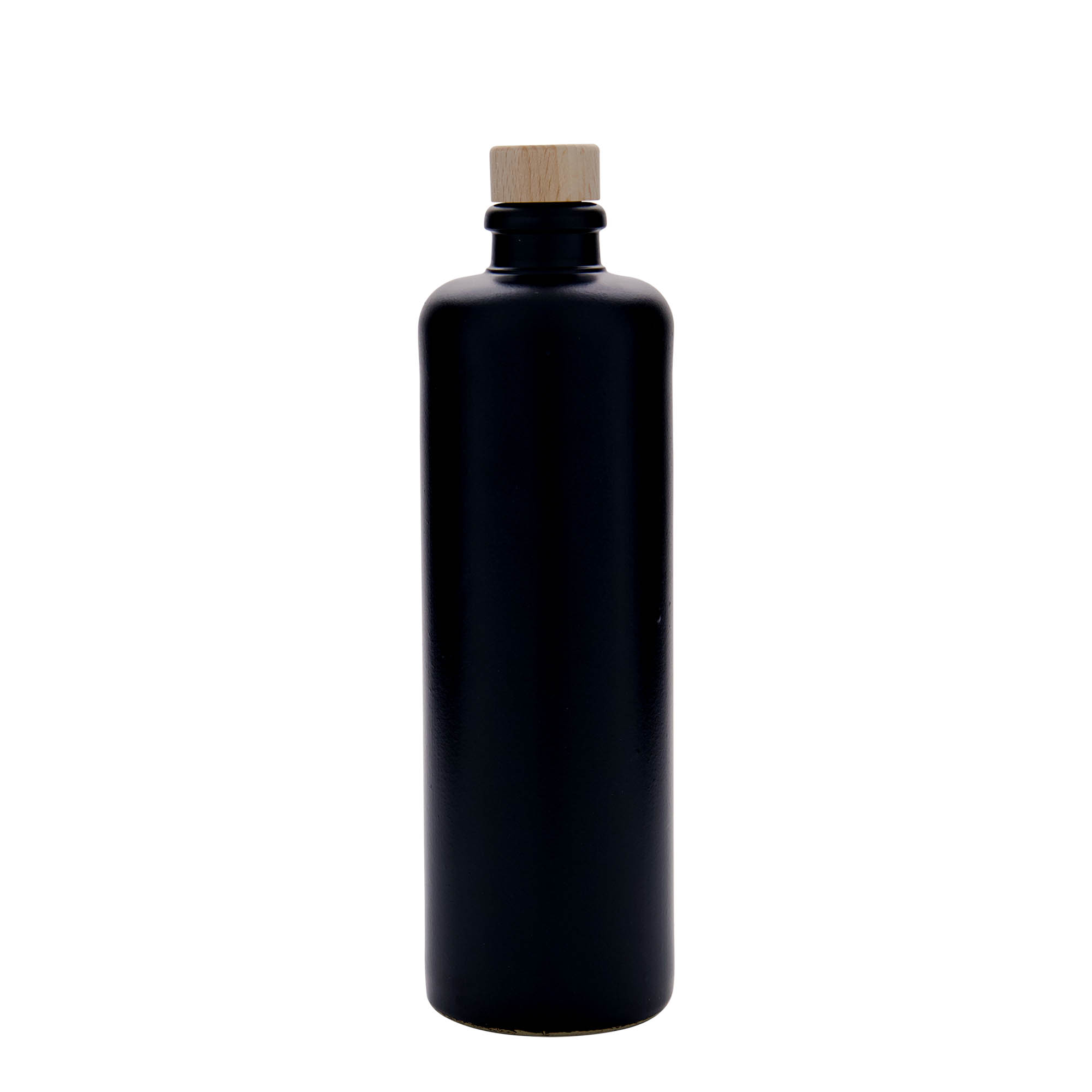 500 ml agyagedény, kőedény, fekete, nyílás: parafa 500 ml agyagedény, kőedény, fekete, nyílás: parafa