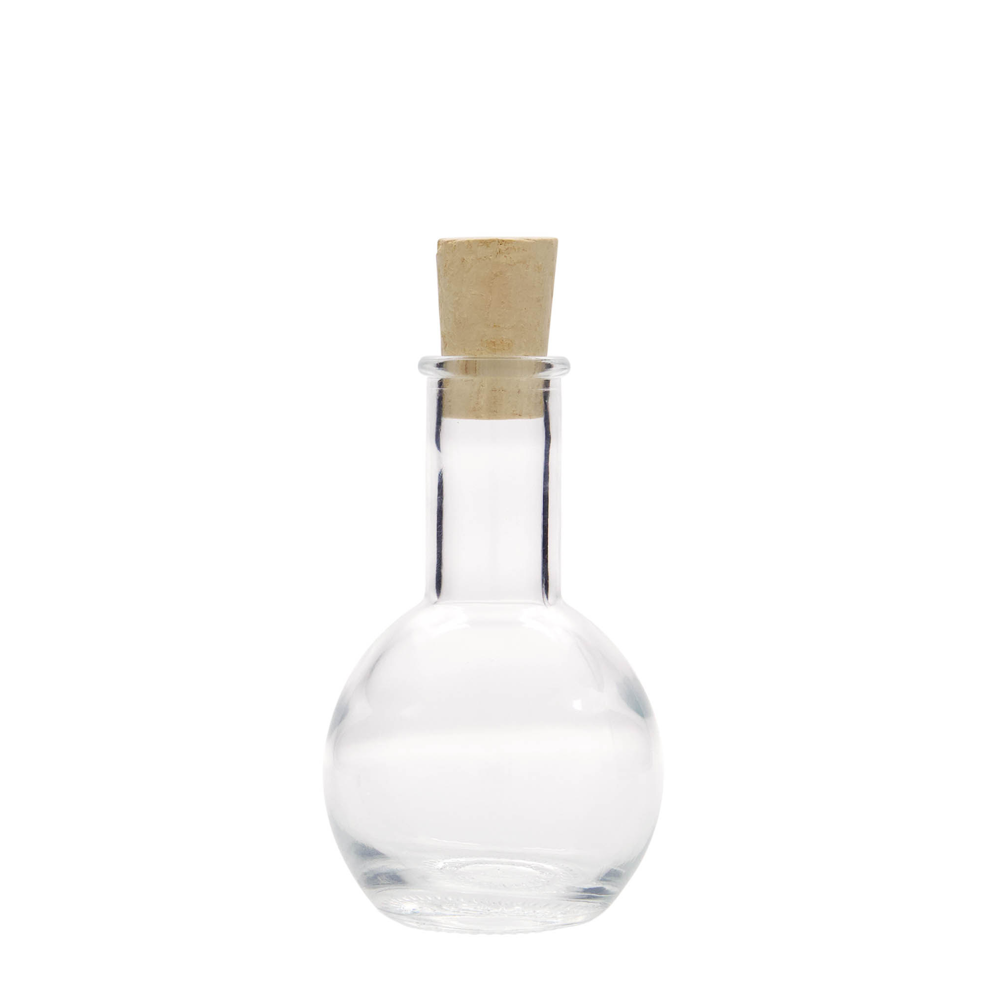 100 ml üvegpalack 'Tulipano', nyílás: parafa 100 ml üvegpalack 'Tulipano', nyílás: parafa