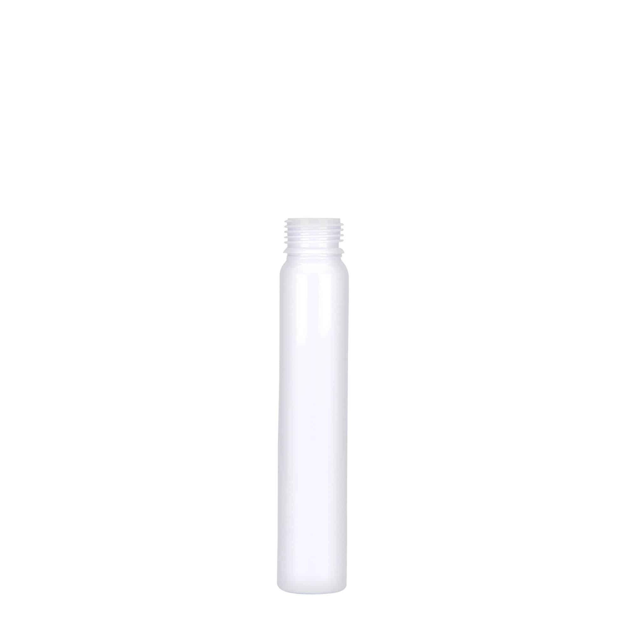 25 ml-es PET-cső, műanyag, fehér, szájnyílás: csavaros kupak 25 ml-es PET-cső, műanyag, fehér, szájnyílás: csavaros kupak