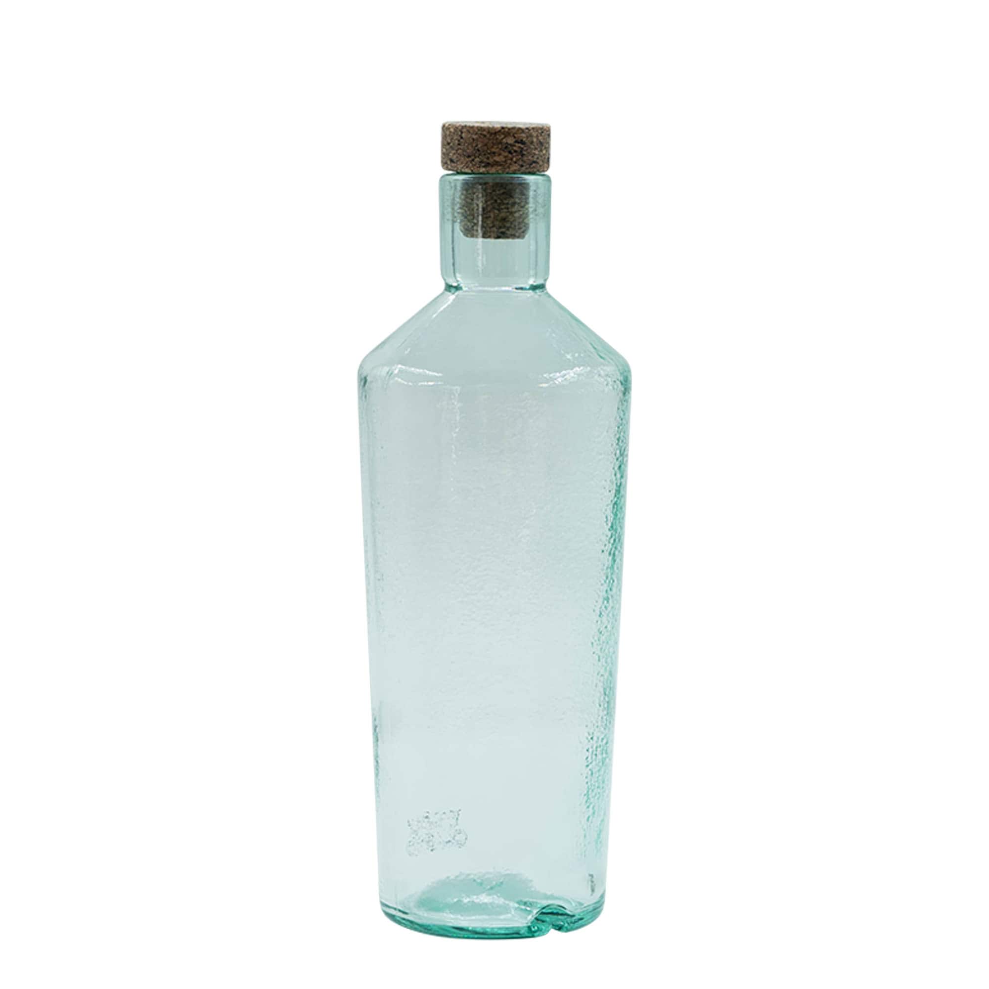 700 ml Vadon Kézzel Készített Üvegpalack 'Primal', Száj: Dugó