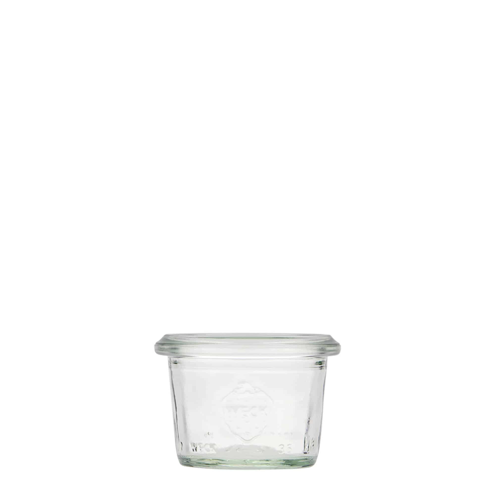 12x 35 ml Felfordítható WECK-üveg üvegfedéllel RR 40